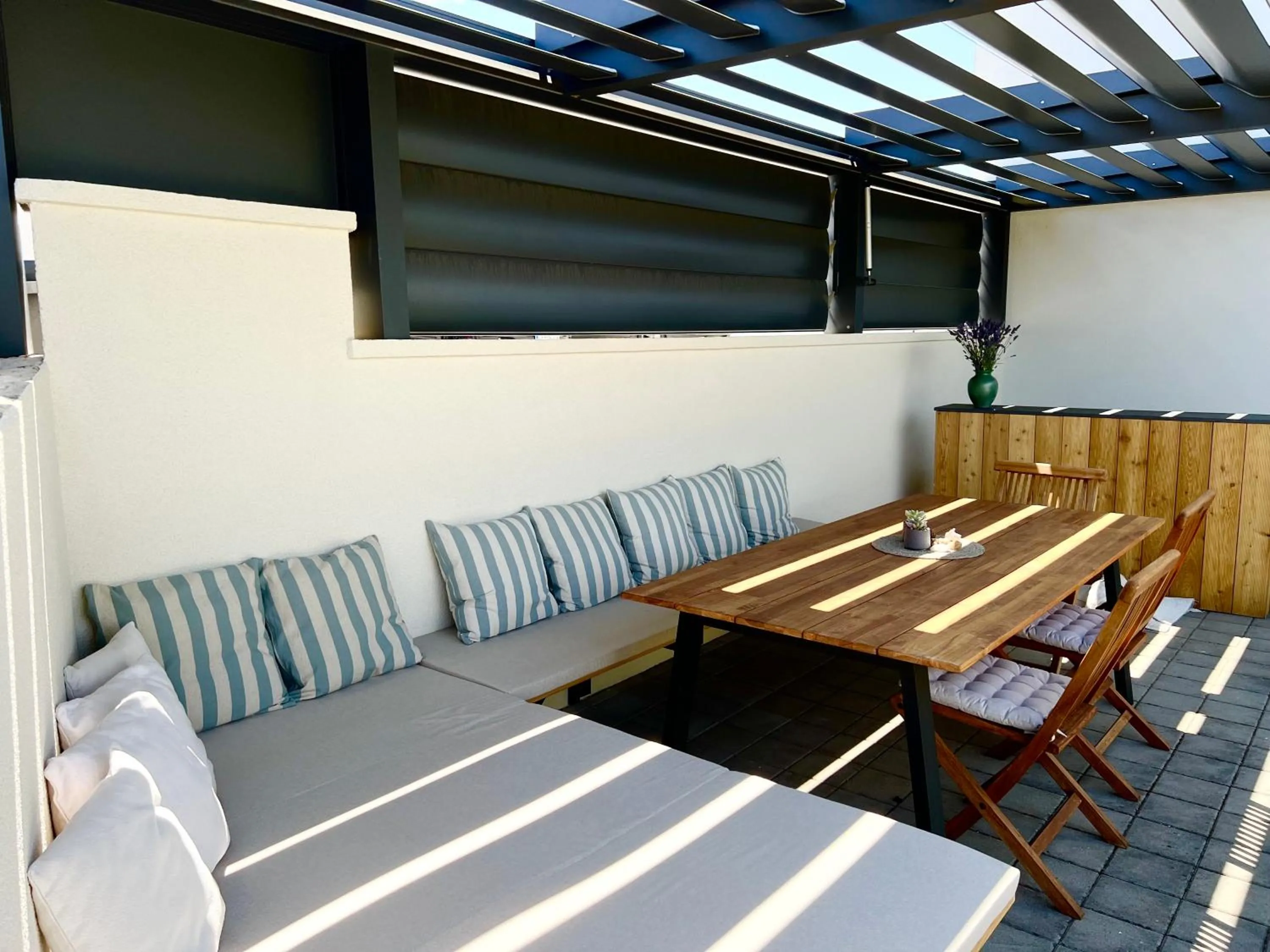 Seating area in Casa Bella