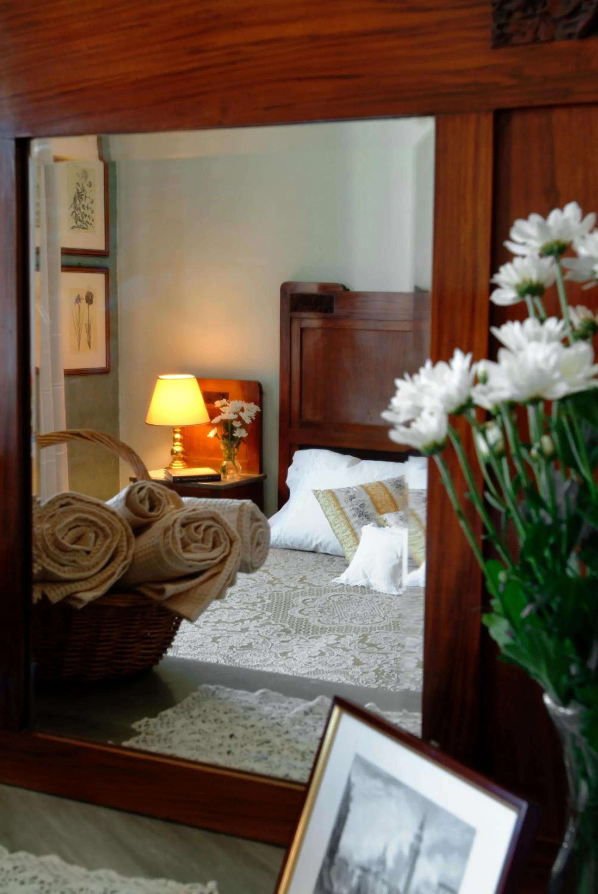 Decorative detail, Bed in B&B S.Marco