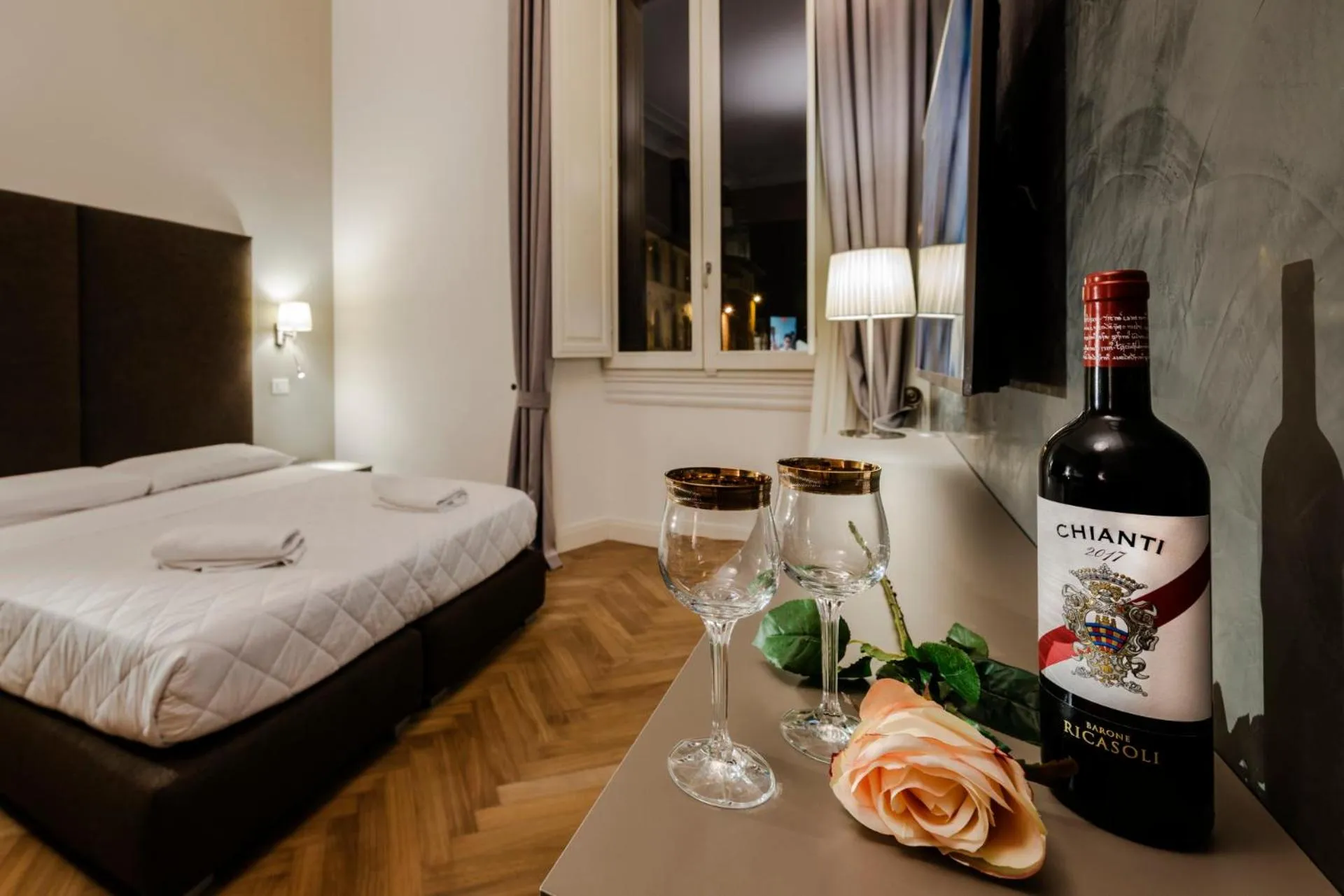 Decorative detail, Bed in Daphne Guest House