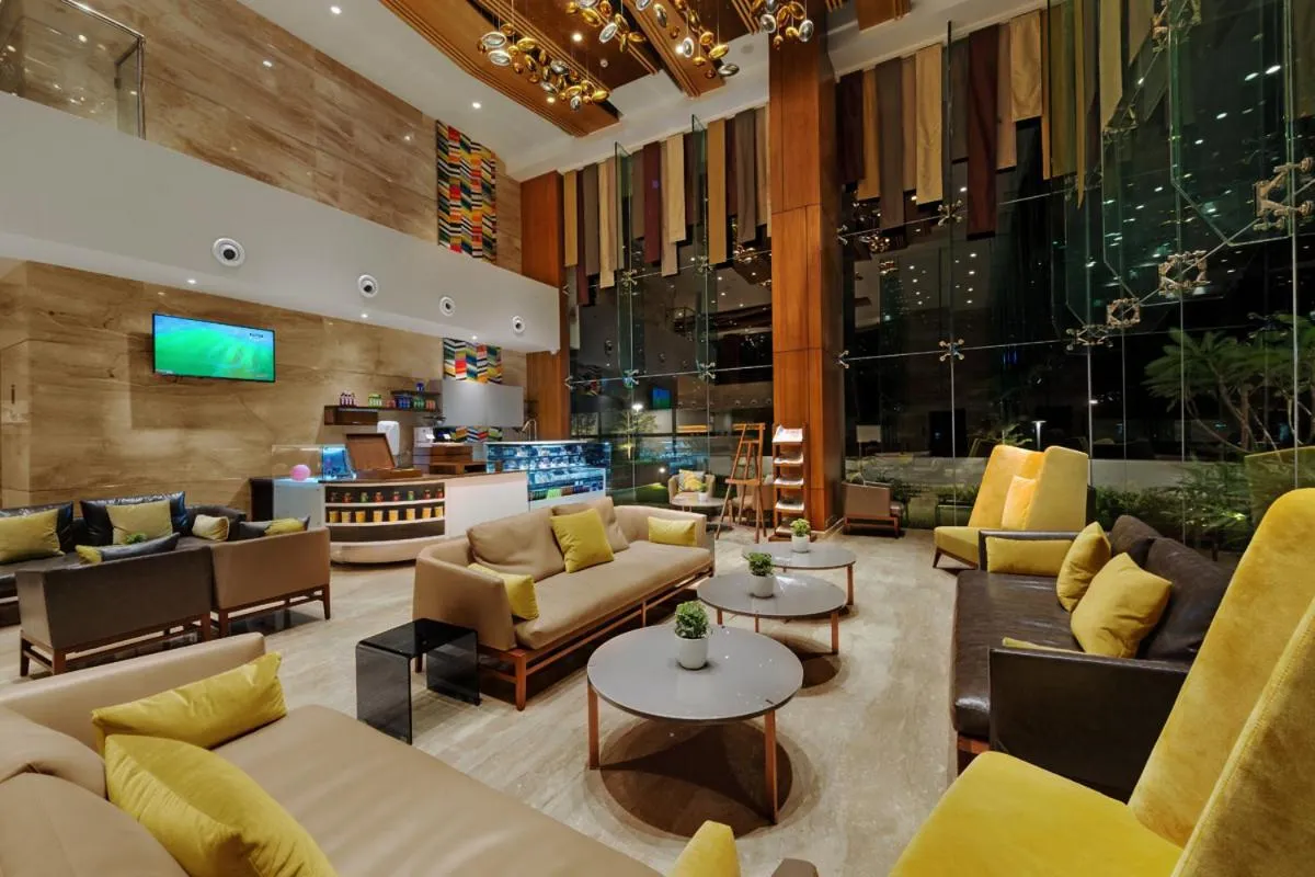 Lobby or reception in UK 27 The Fern, Belagavi