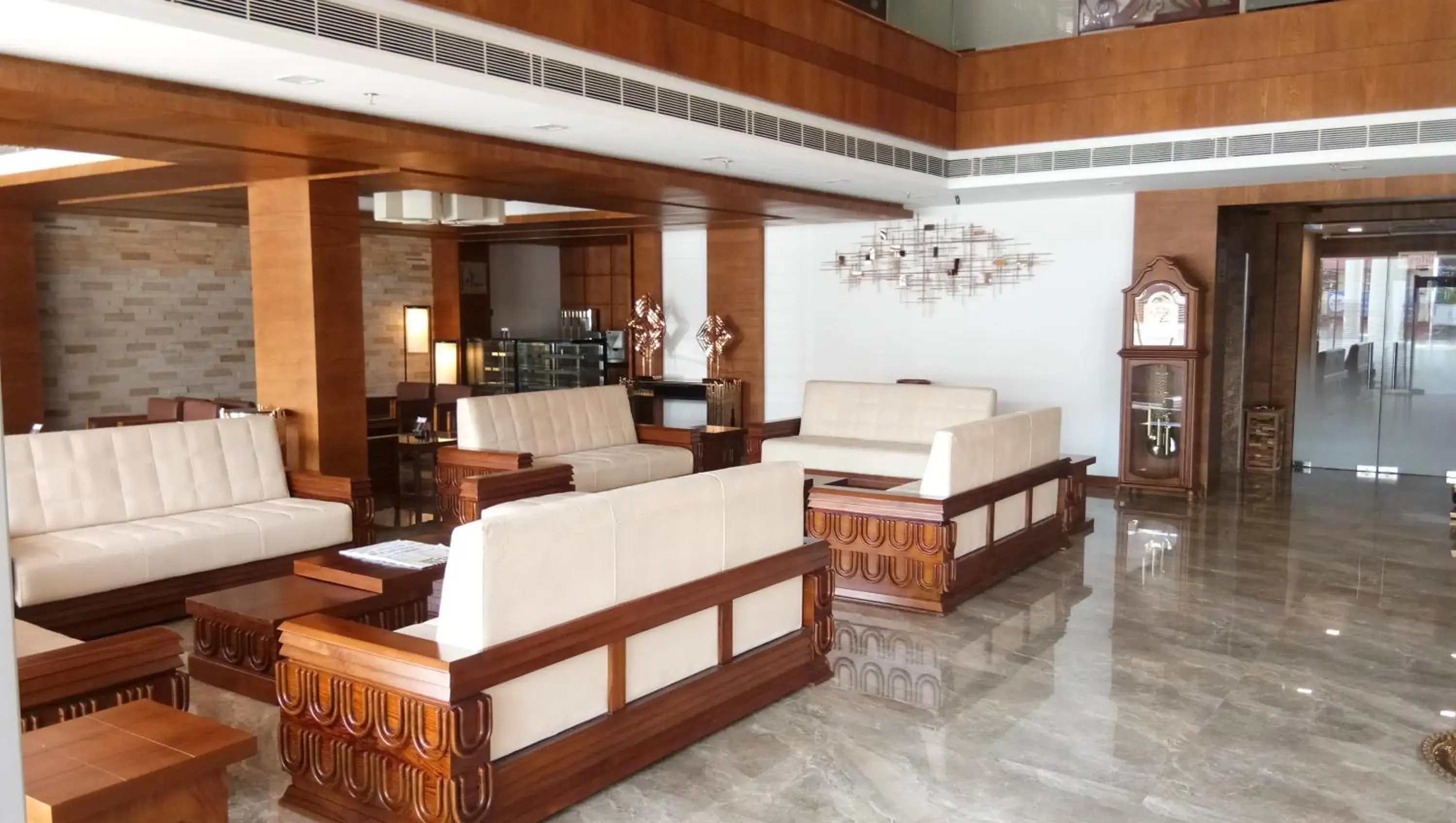 Lobby or reception in Hotel Karthika Park Lobby or reception in Hotel Karthika Park