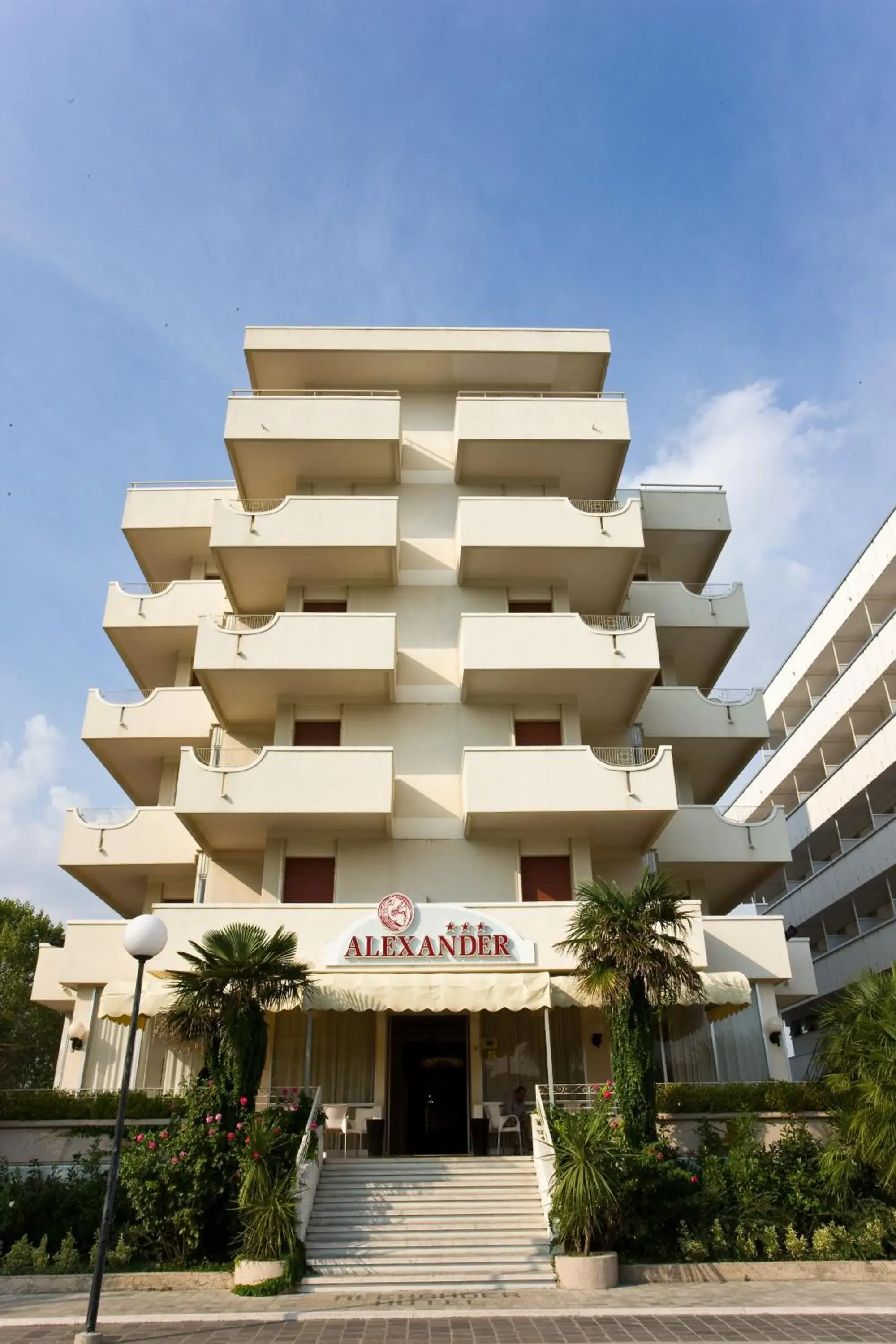 Facade/entrance, Property Building in Hotel Alexander