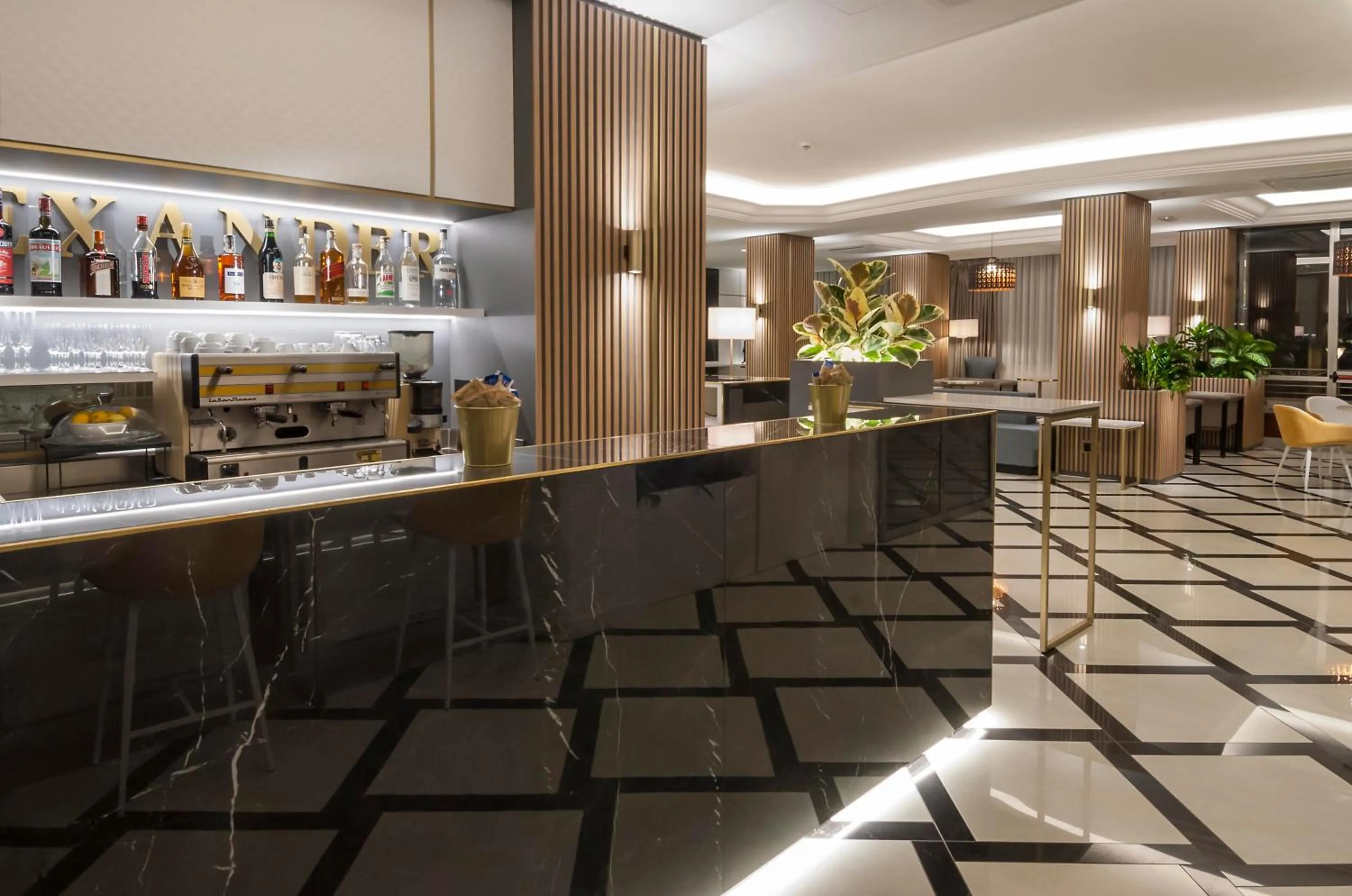 Living room in Hotel Alexander