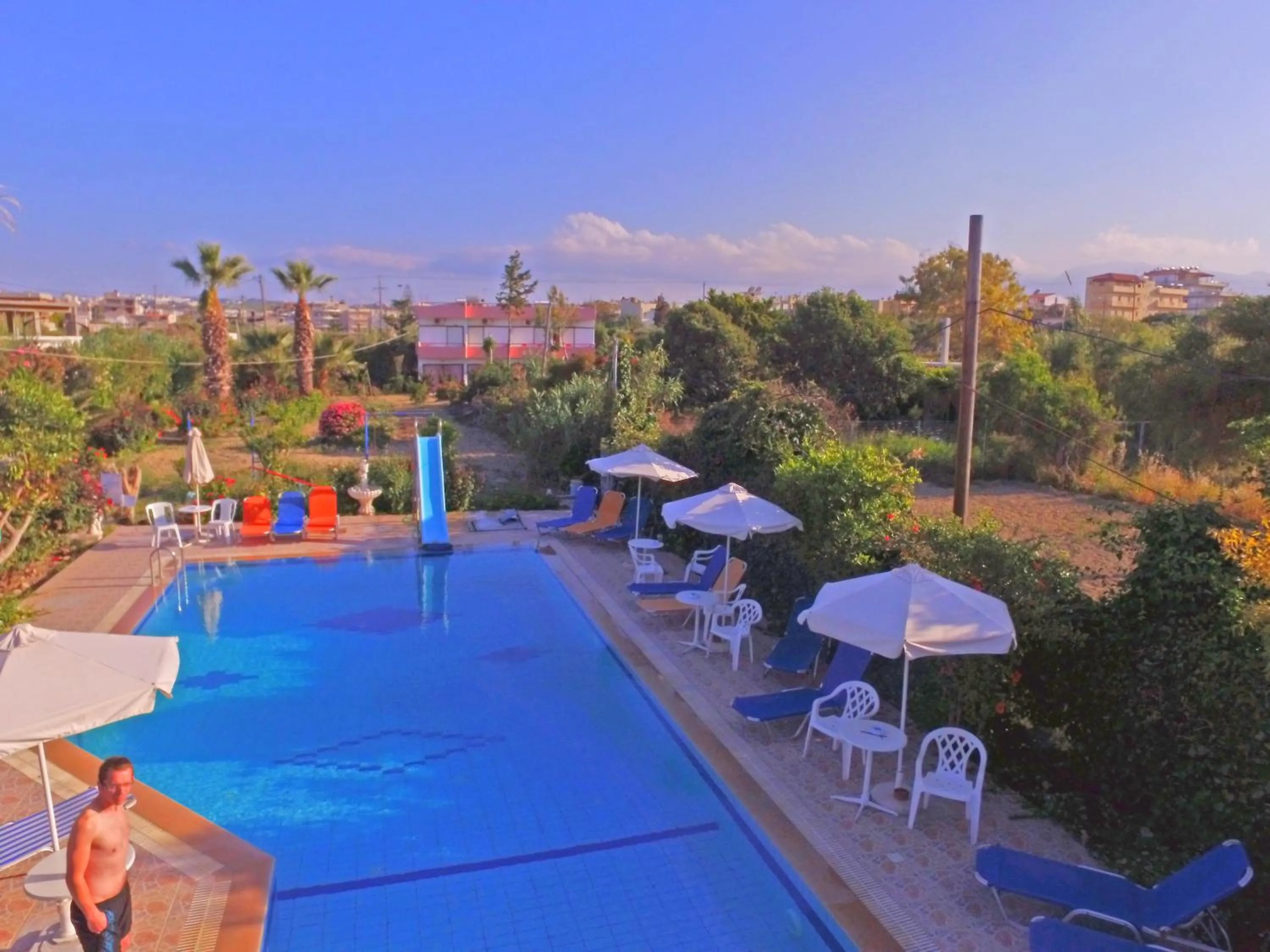 Bird's eye view in Violetta Hotel