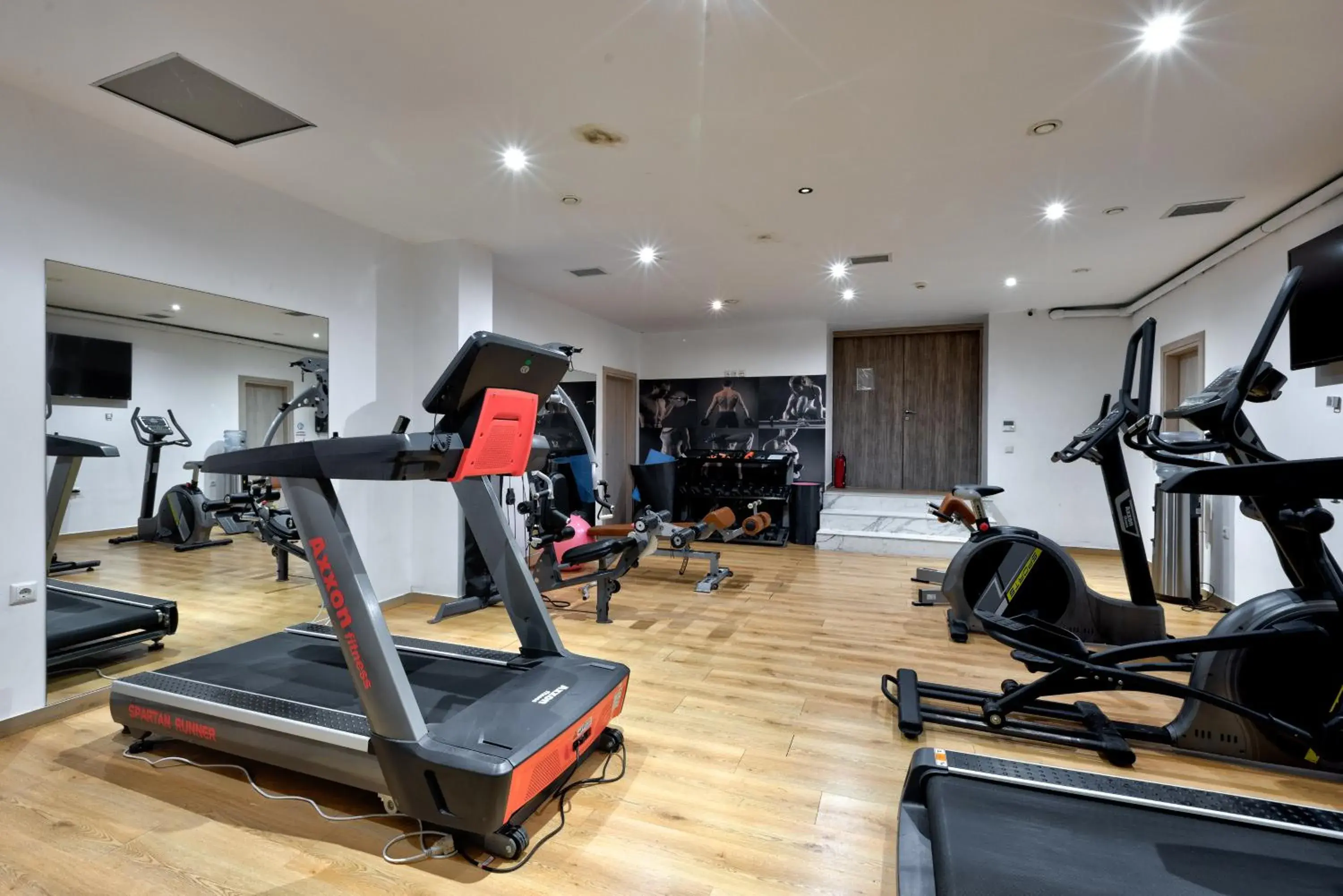 Fitness centre/facilities in Cavo Orient Beach Hotel & Suites Fitness centre/facilities in Cavo Orient Beach Hotel & Suites