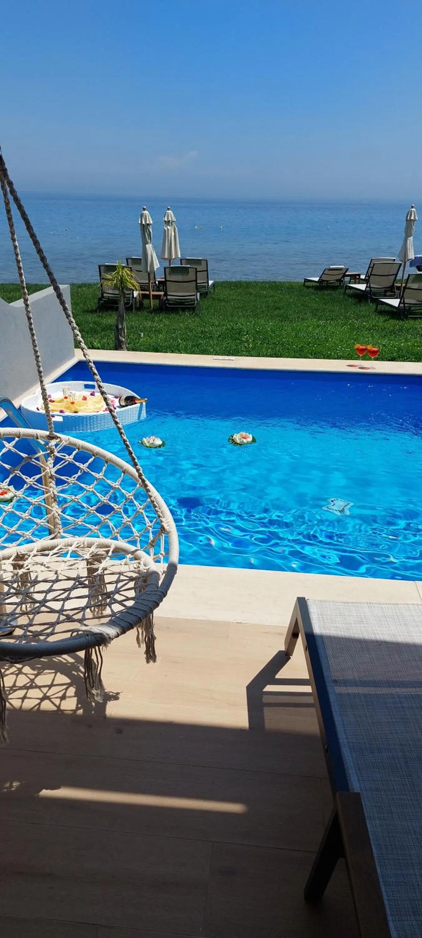 Swimming pool in Cavo Orient Beach Hotel & Suites