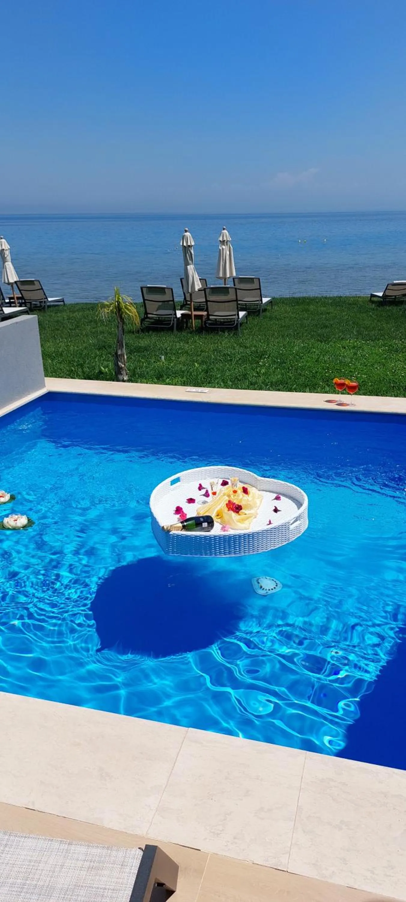 Swimming pool in Cavo Orient Beach Hotel & Suites