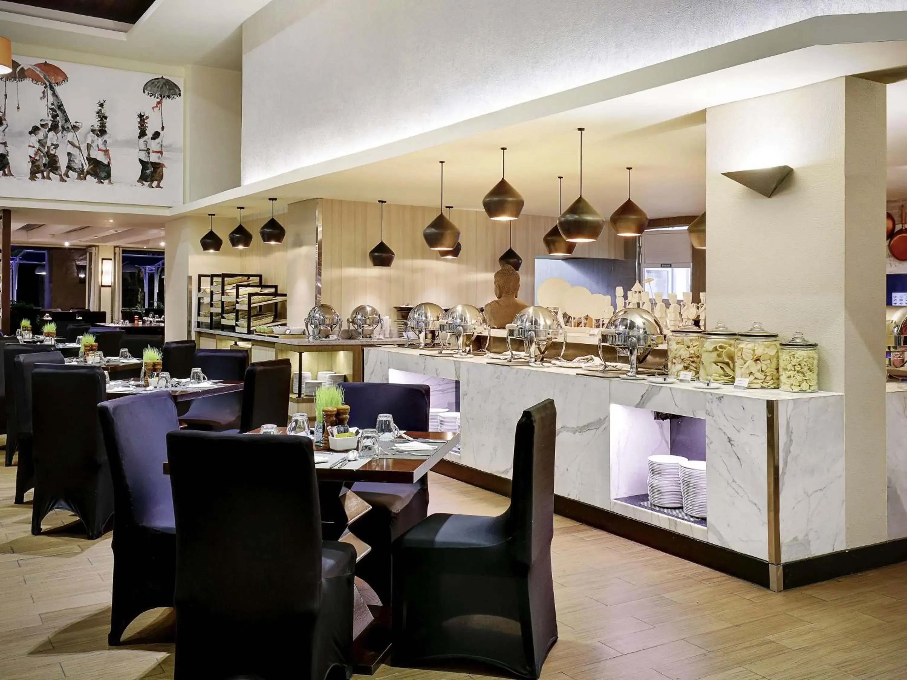 Breakfast in Pullman Bali Legian Beach Breakfast in Pullman Bali Legian Beach