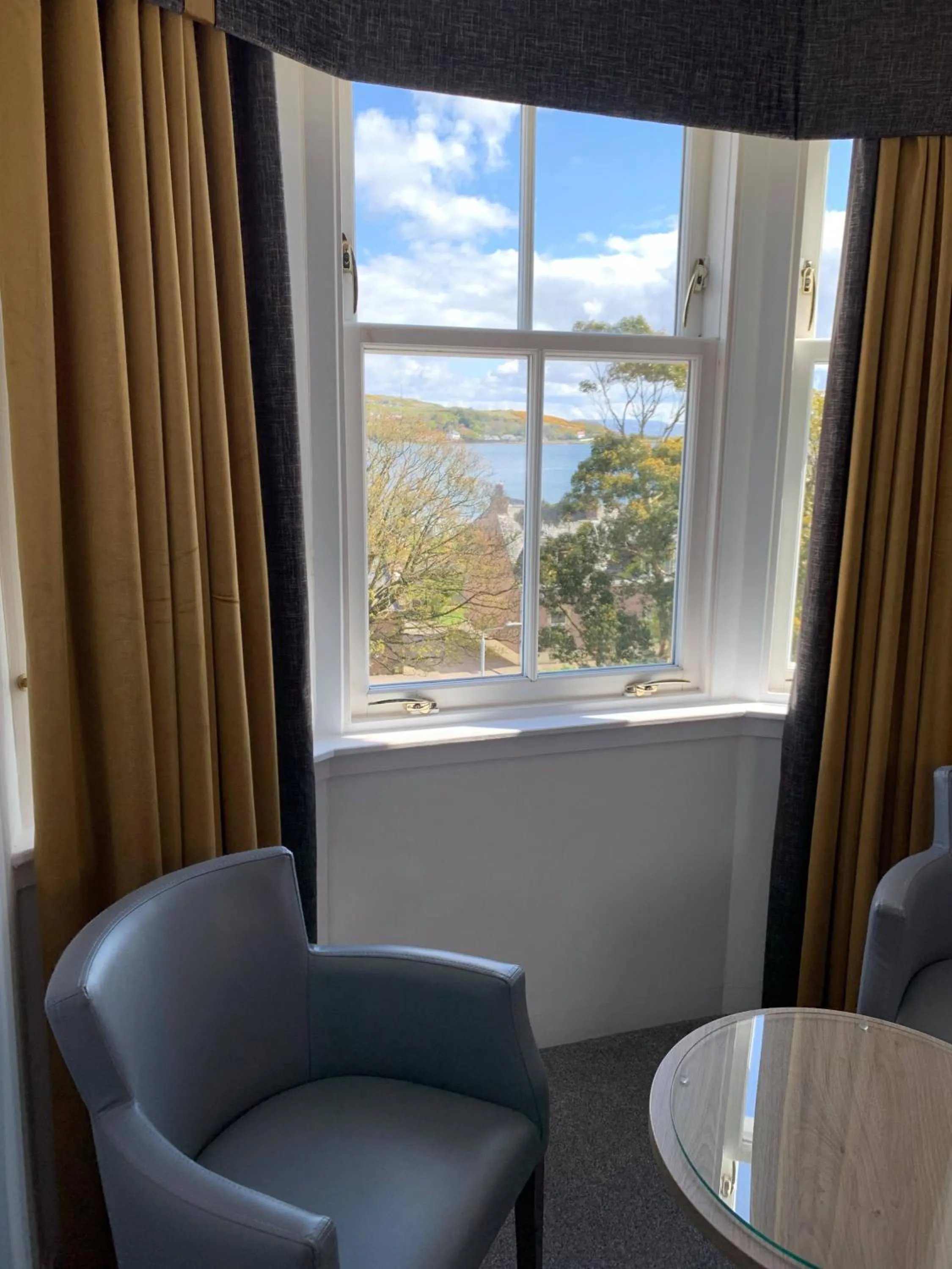 Seating area in Ardshiel Hotel