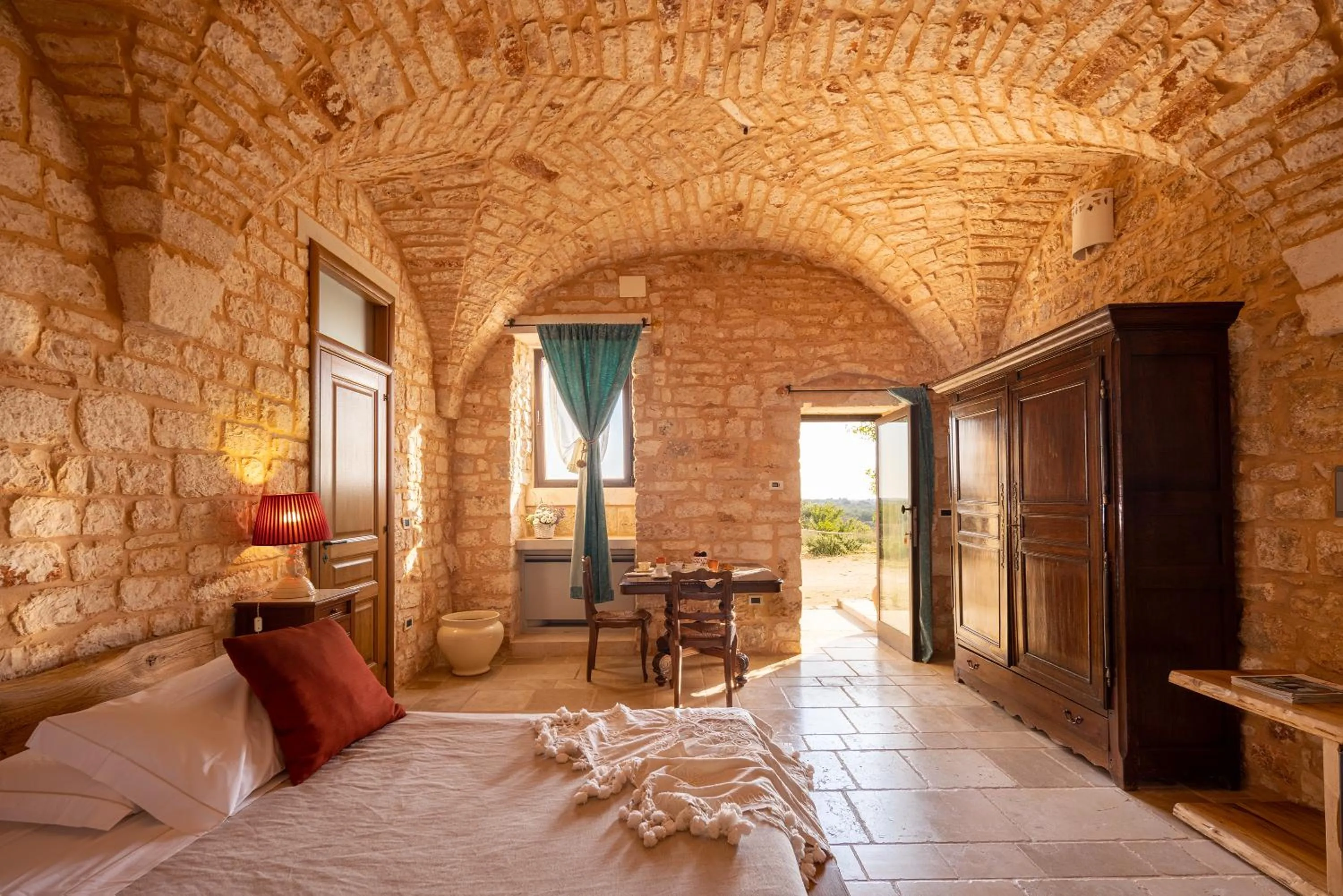 Bed in Masseria San Paolo Grande