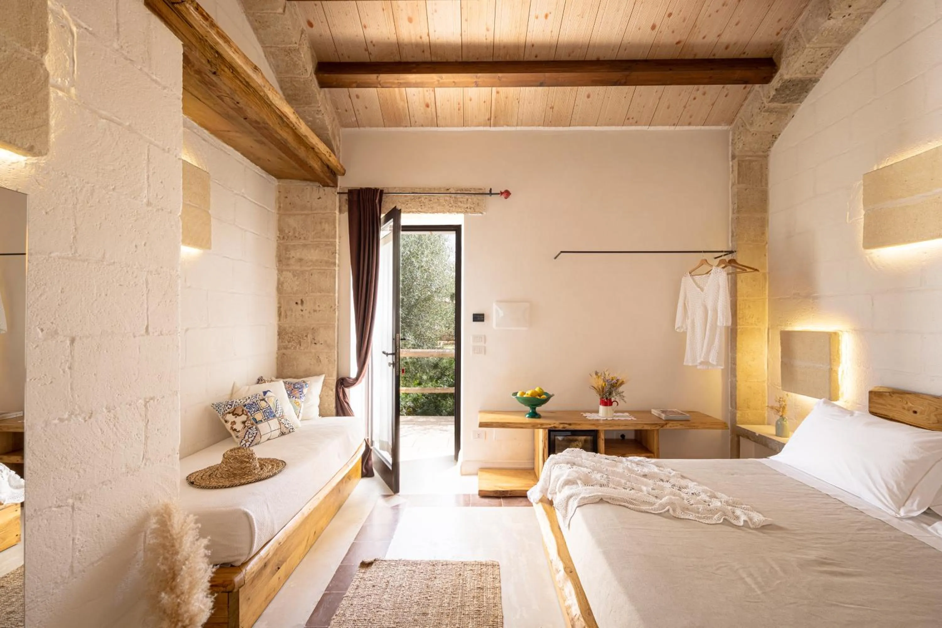 Bed in Masseria San Paolo Grande