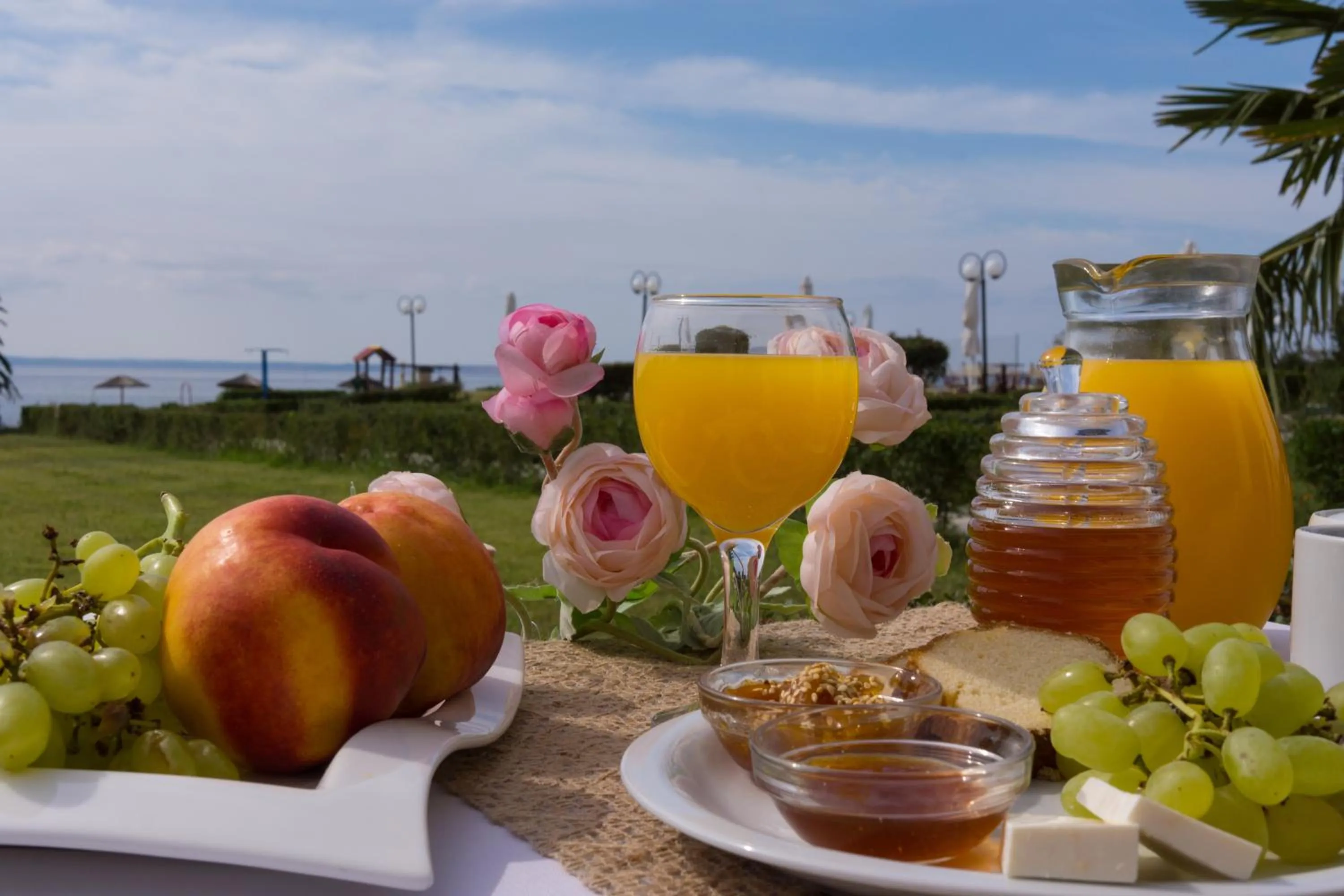 Food close-up in Alkinoos Beach Hotel