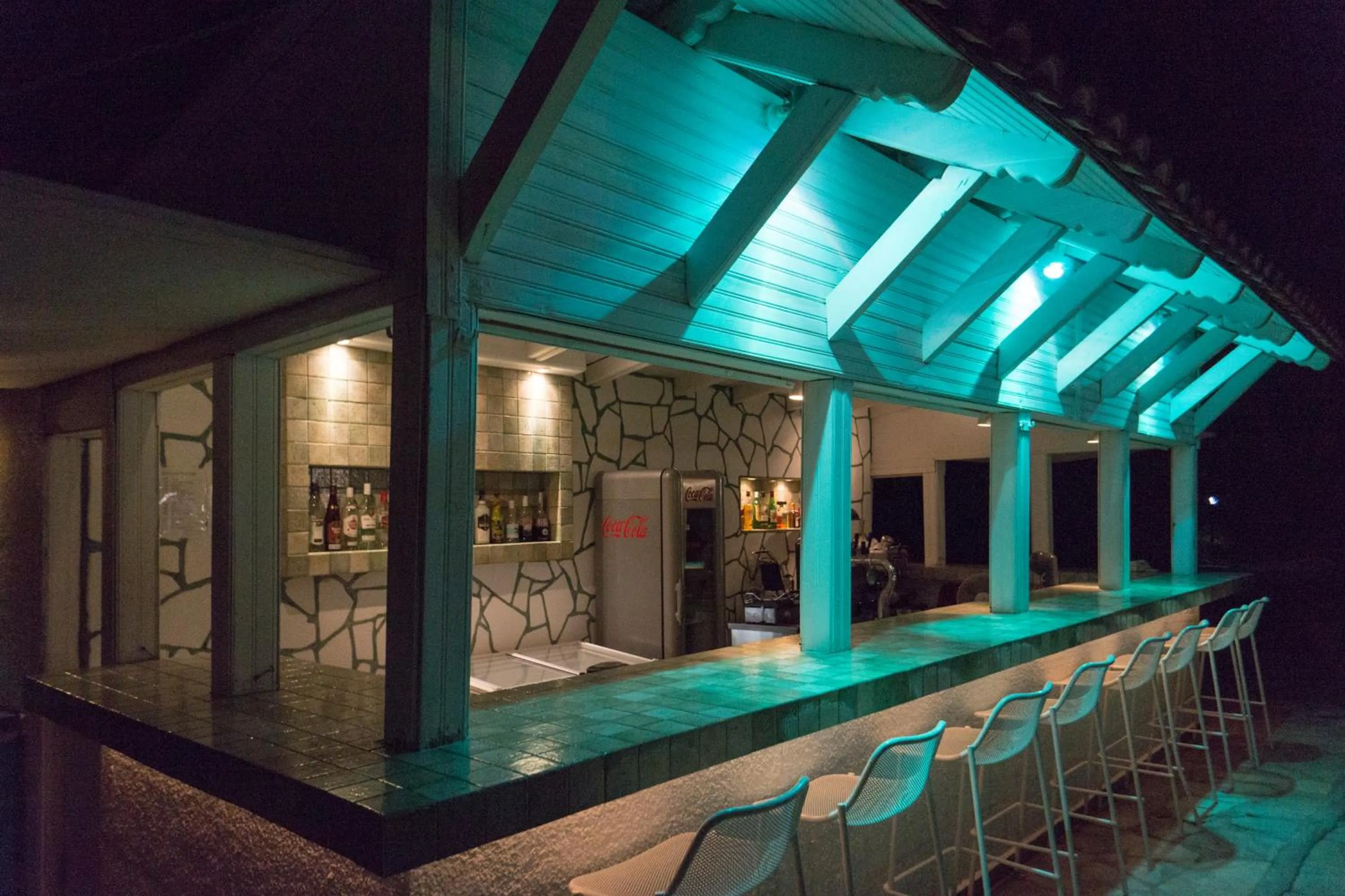 Lounge or bar in Alkinoos Beach Hotel