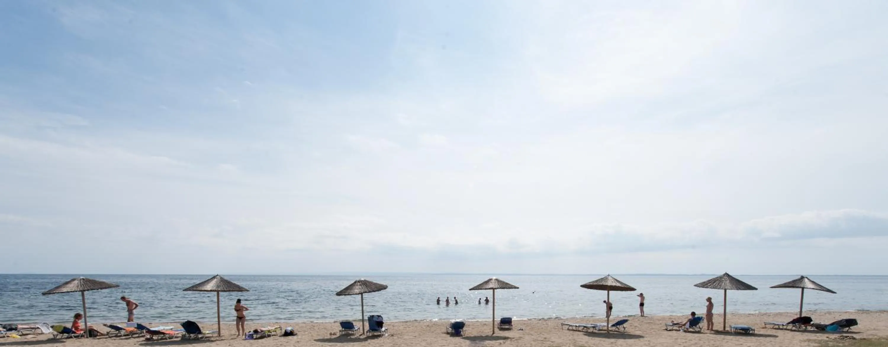 Beach in Alkinoos Beach Hotel