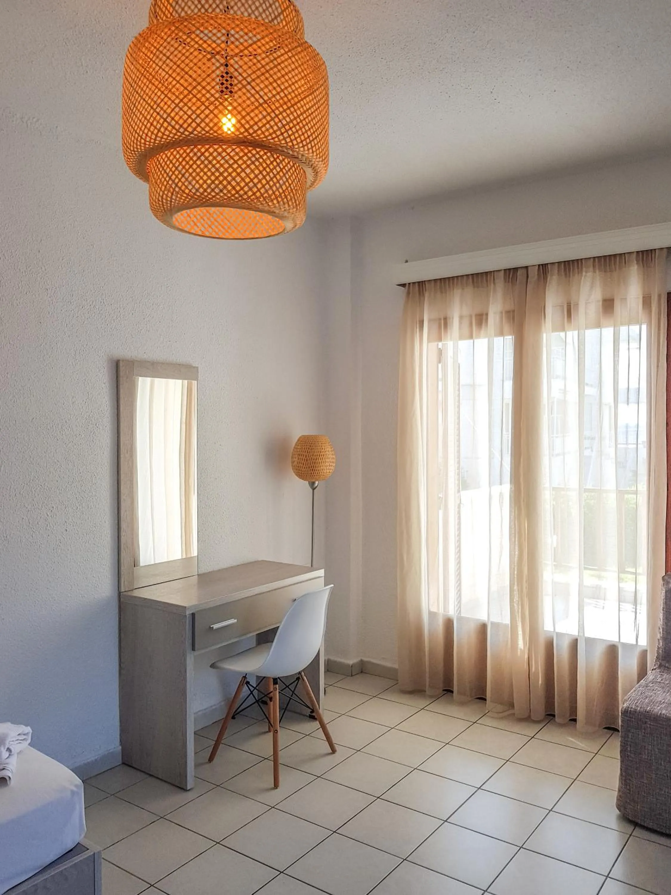 Decorative detail in Alkinoos Beach Hotel