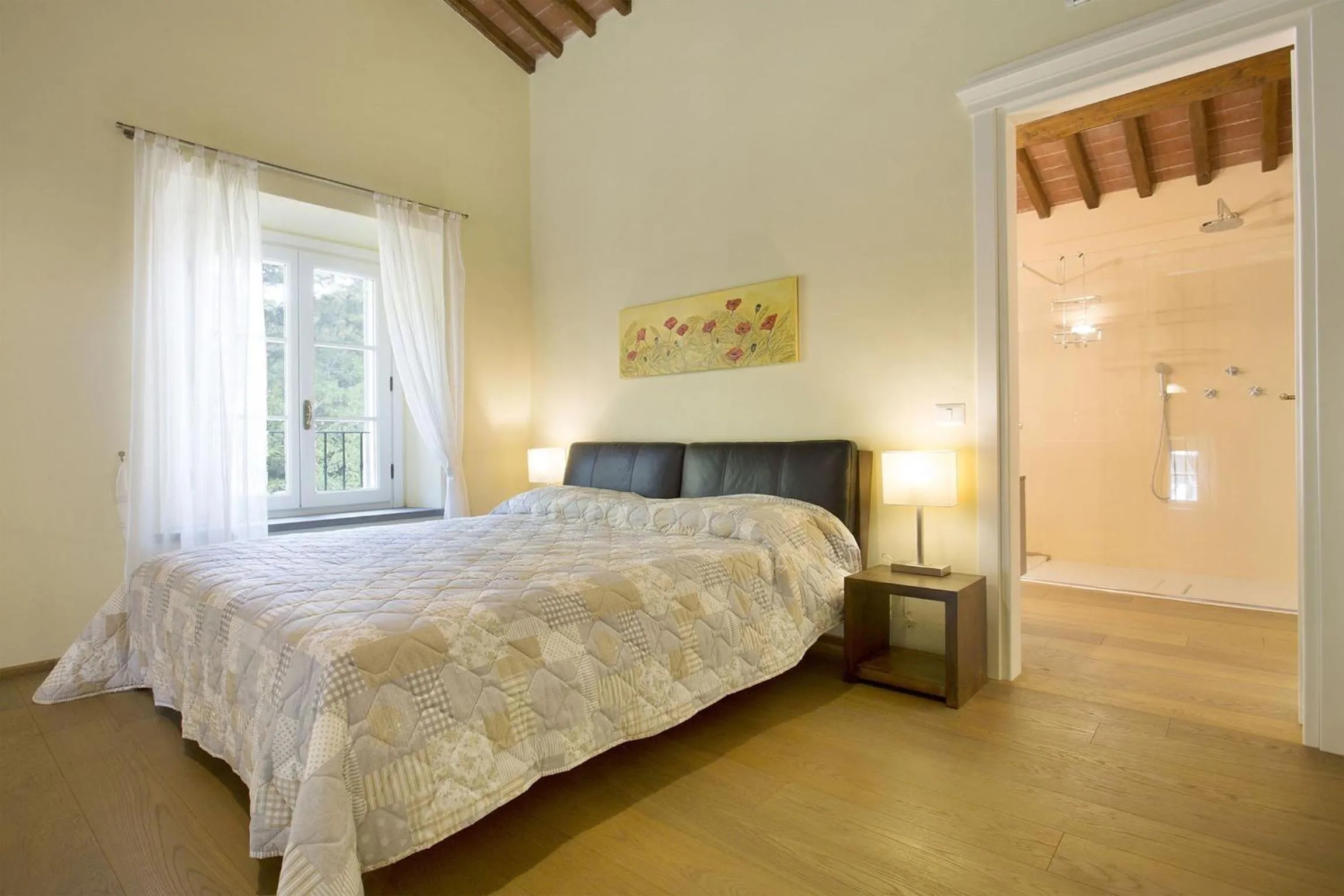 Bedroom, Bed in Santo Stefano 10 by Salogi Villas
