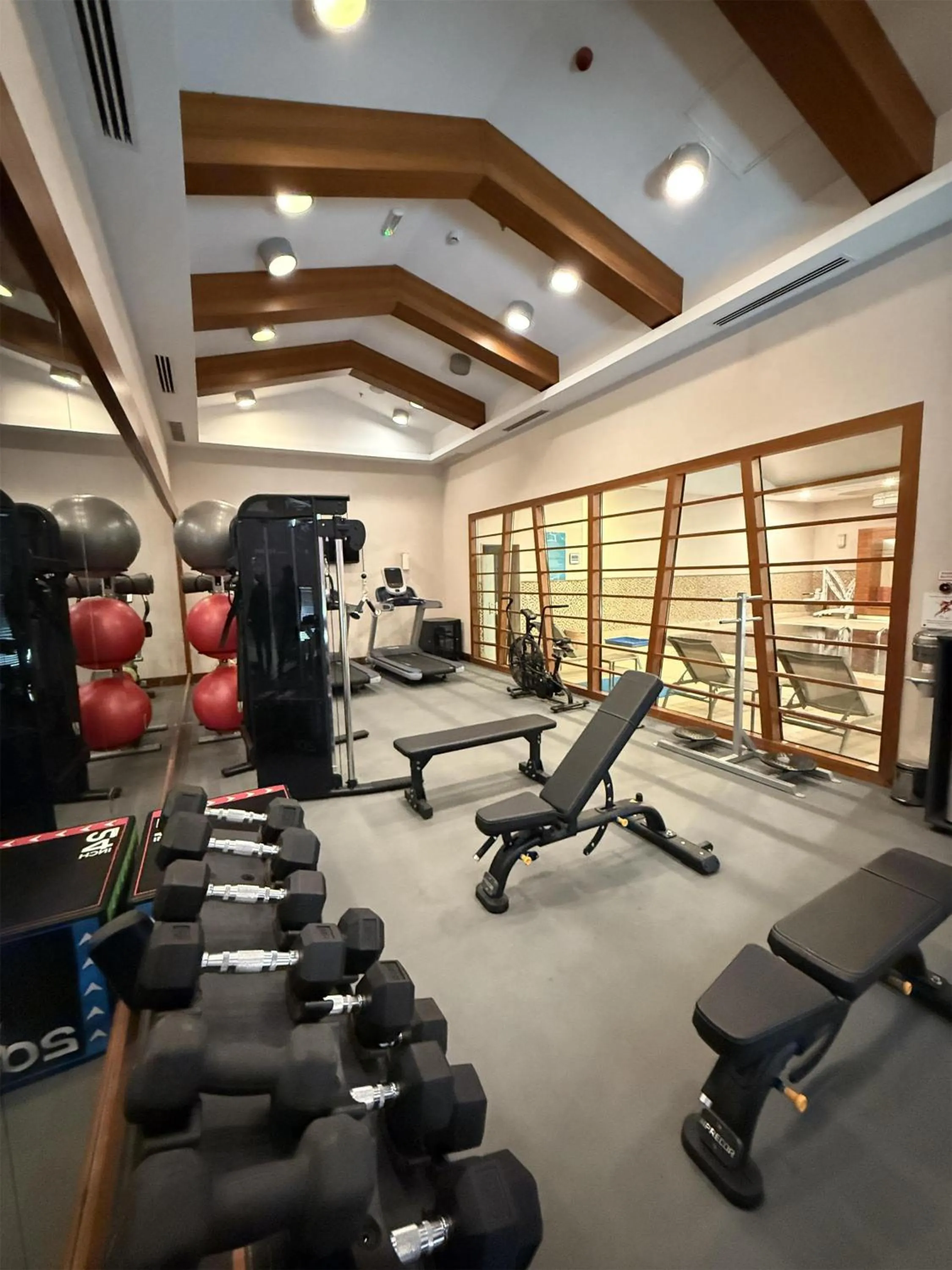 Fitness centre/facilities in Doubletree by Hilton Van