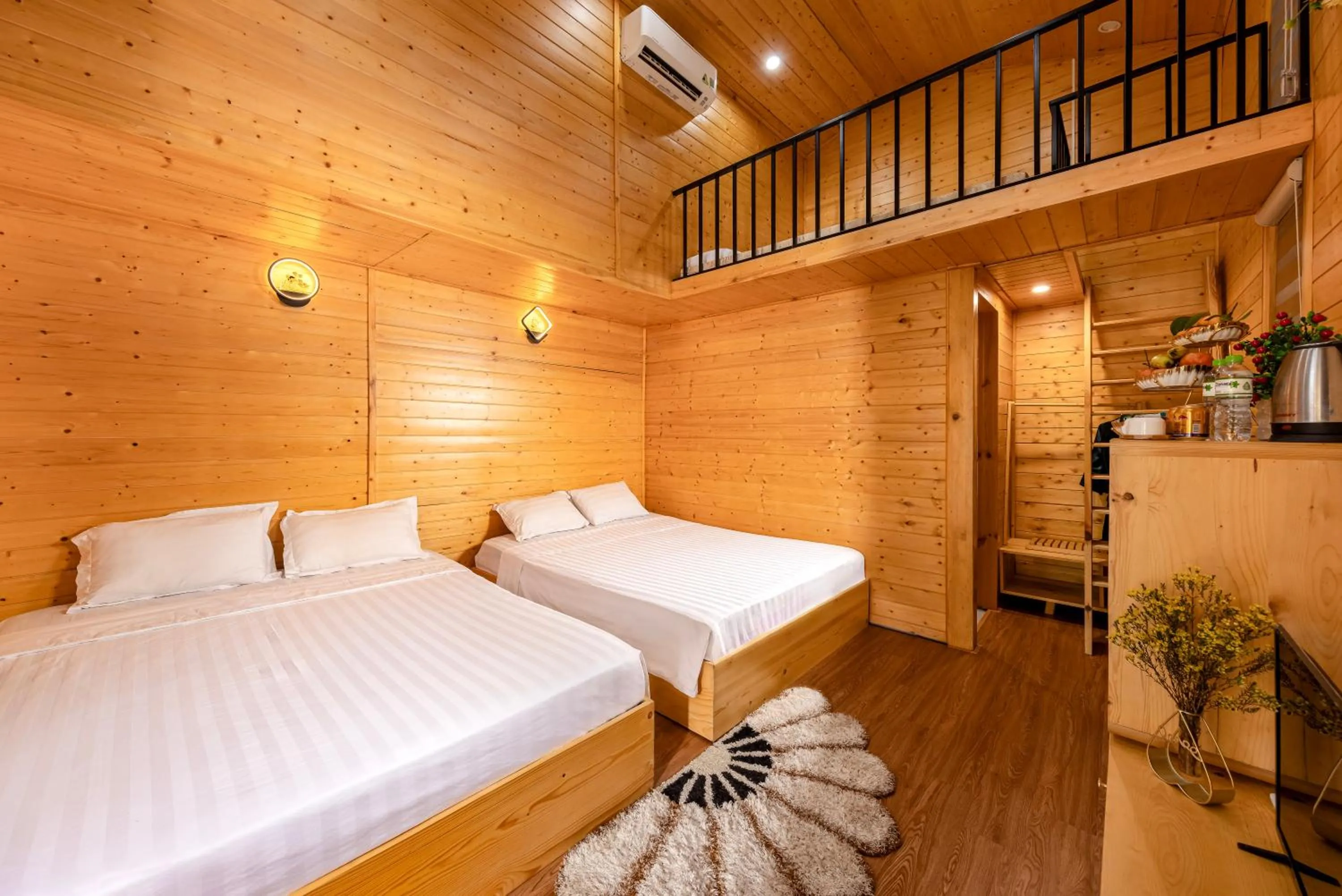 Bed in Tam Coc Friends Bungalow Ninh Bình