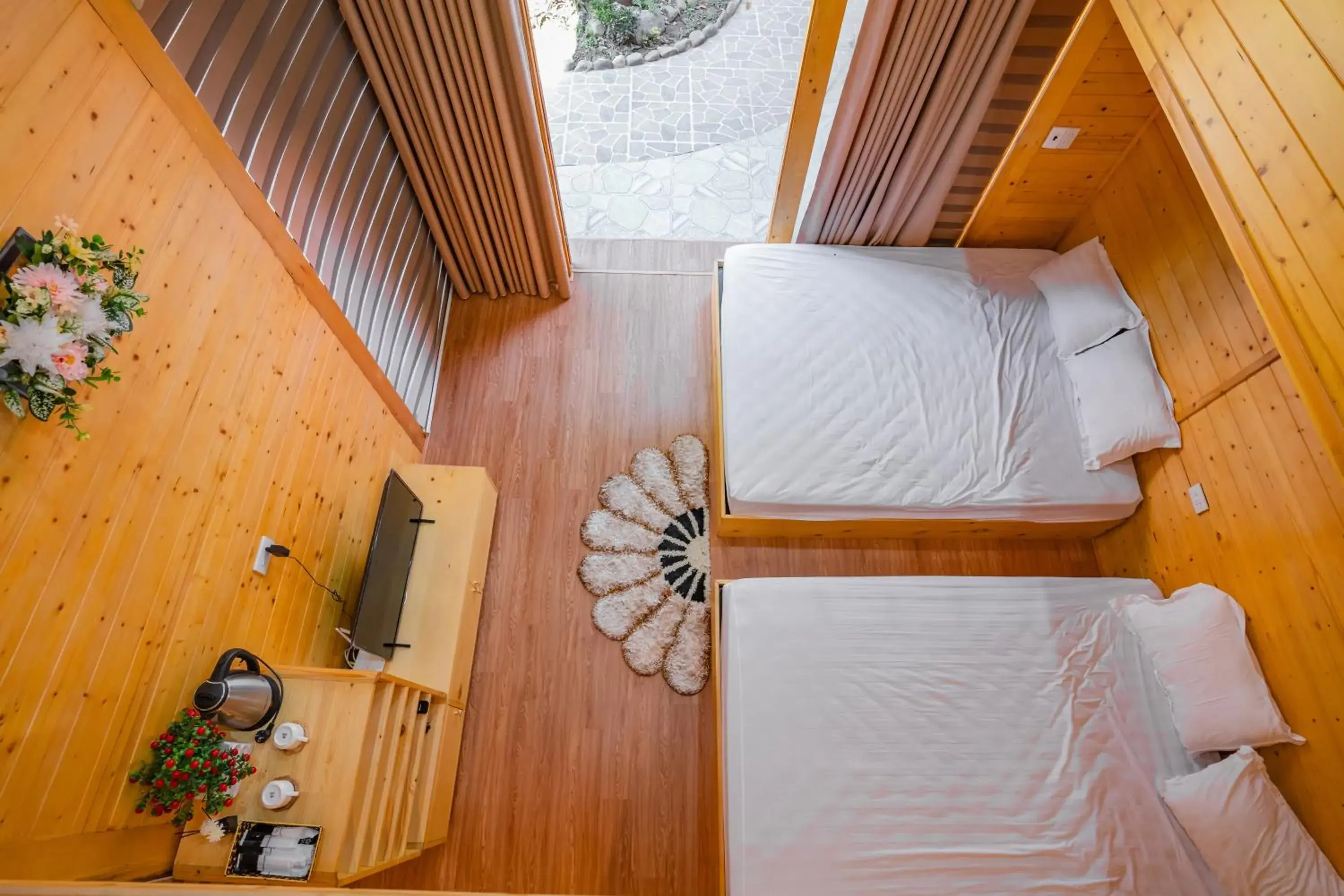 Bed in Tam Coc Friends Bungalow Ninh Bình Bed in Tam Coc Friends Bungalow Ninh Bình