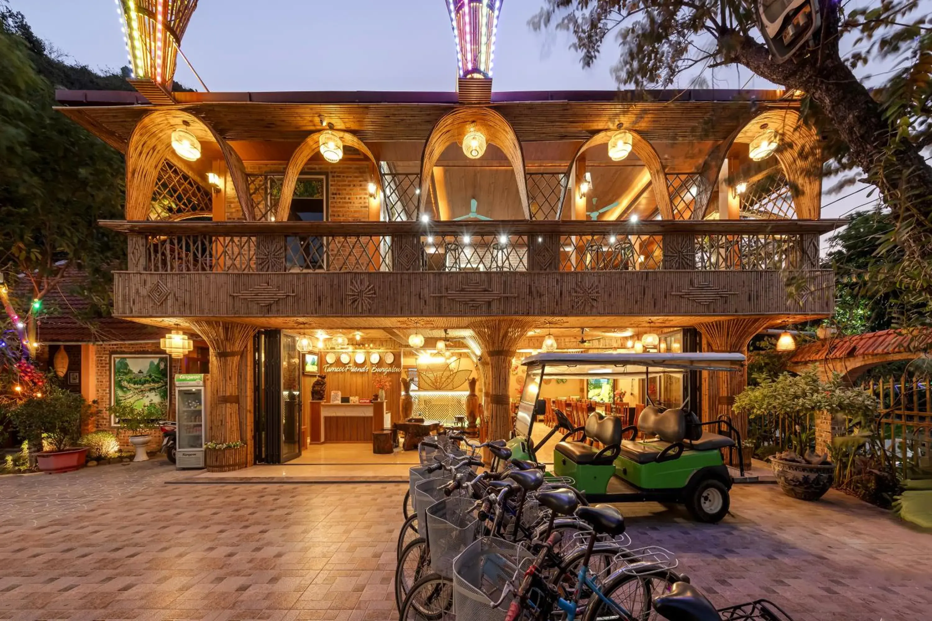 Property building in Tam Coc Friends Bungalow Ninh Bình Property building in Tam Coc Friends Bungalow Ninh Bình