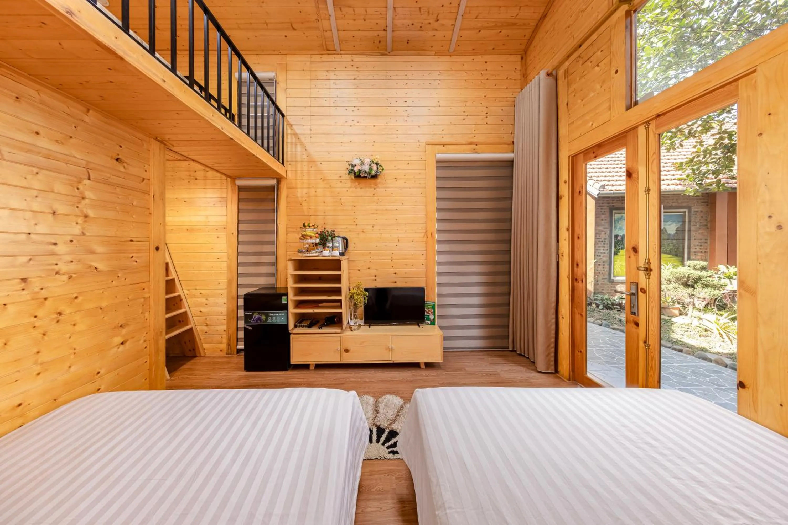 Bedroom, Bed in Tam Coc Friends Bungalow Ninh Bình