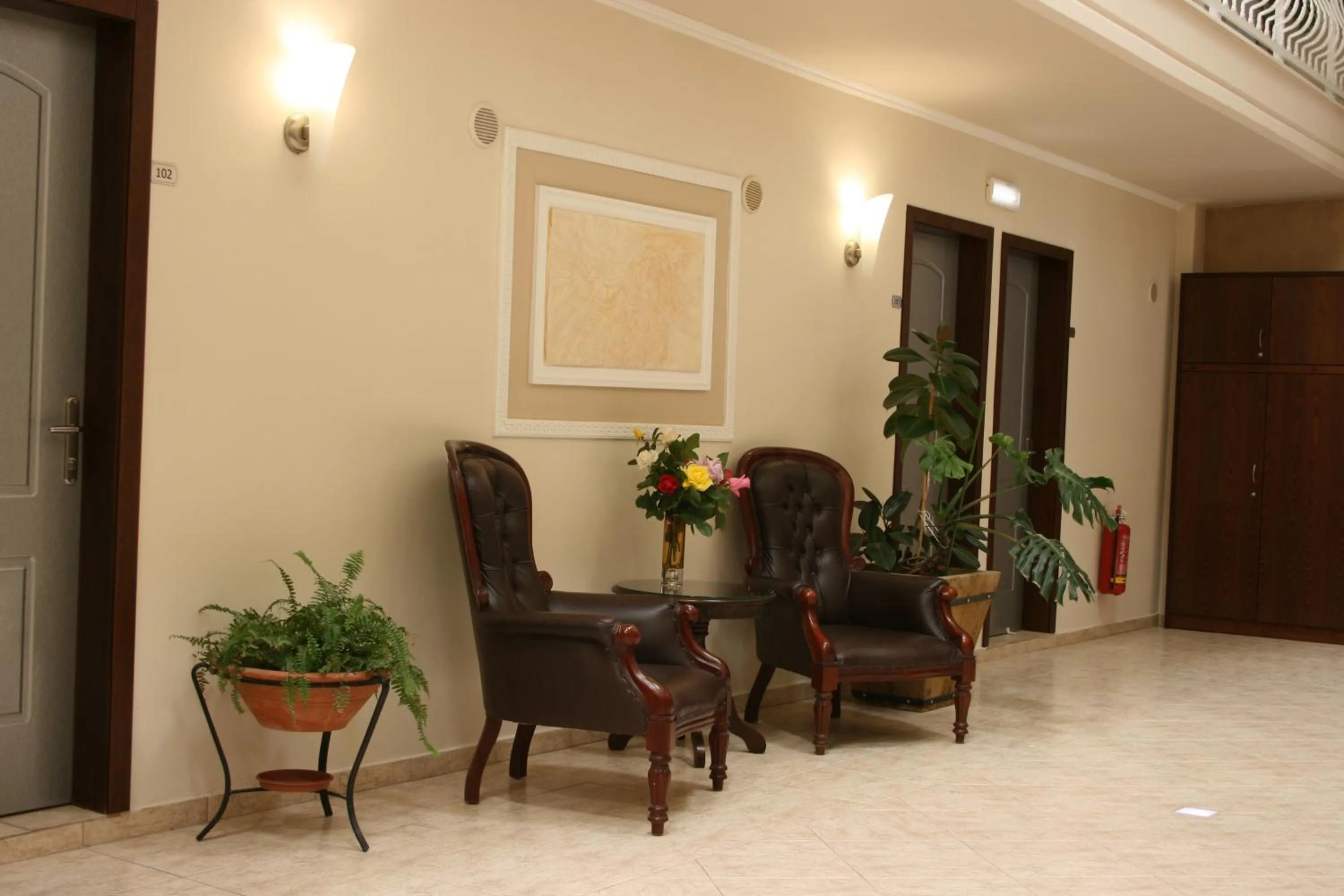 Lobby or reception in Rea Hotel