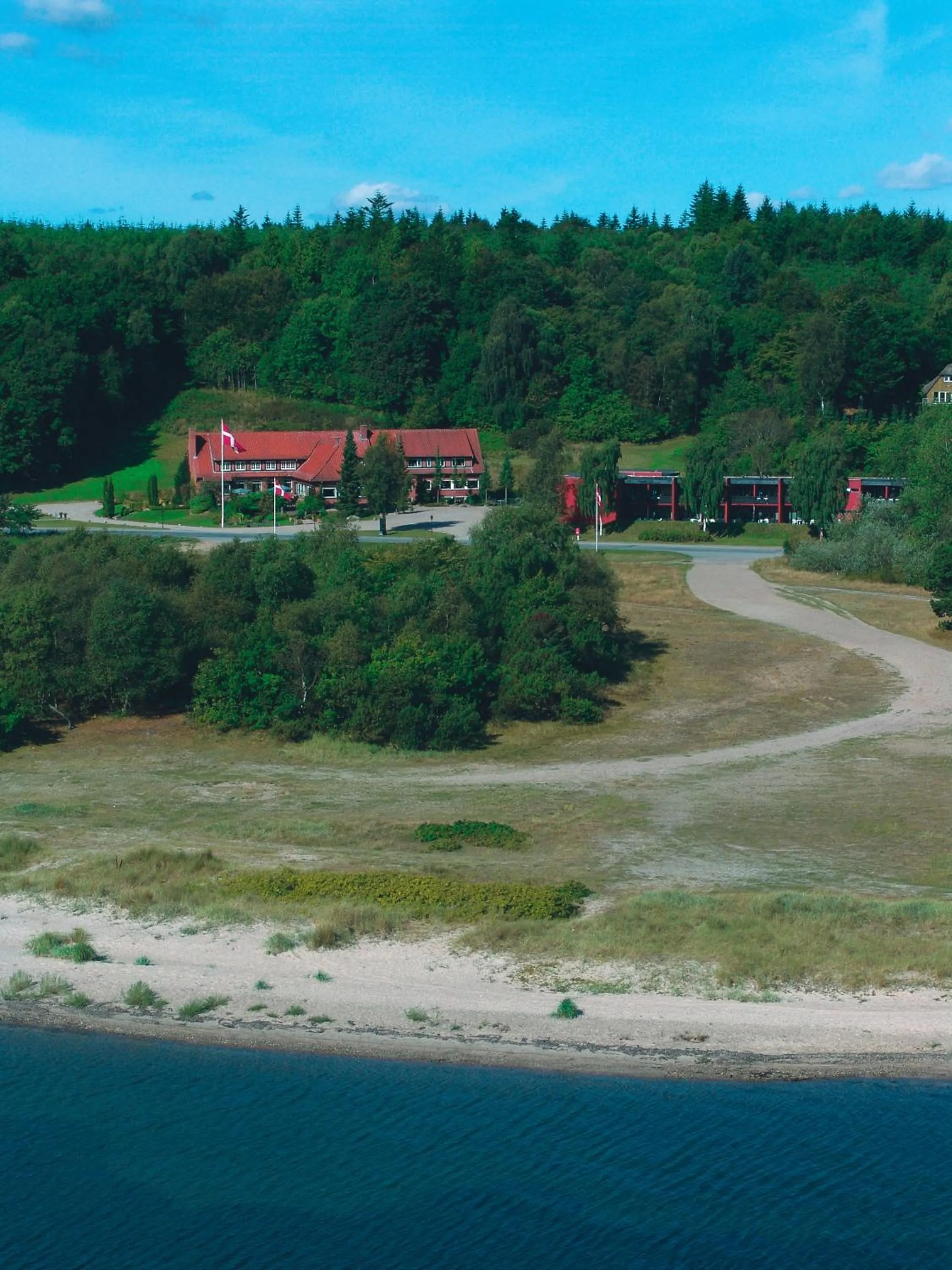Bird's eye view in Sallingsund Færgekro