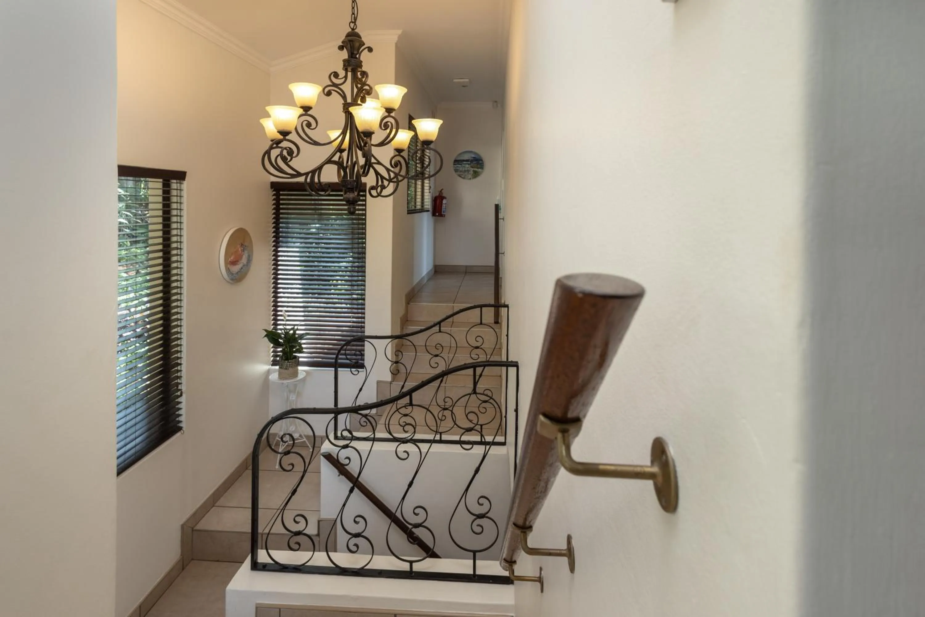 Decorative detail in La Lucia BnB