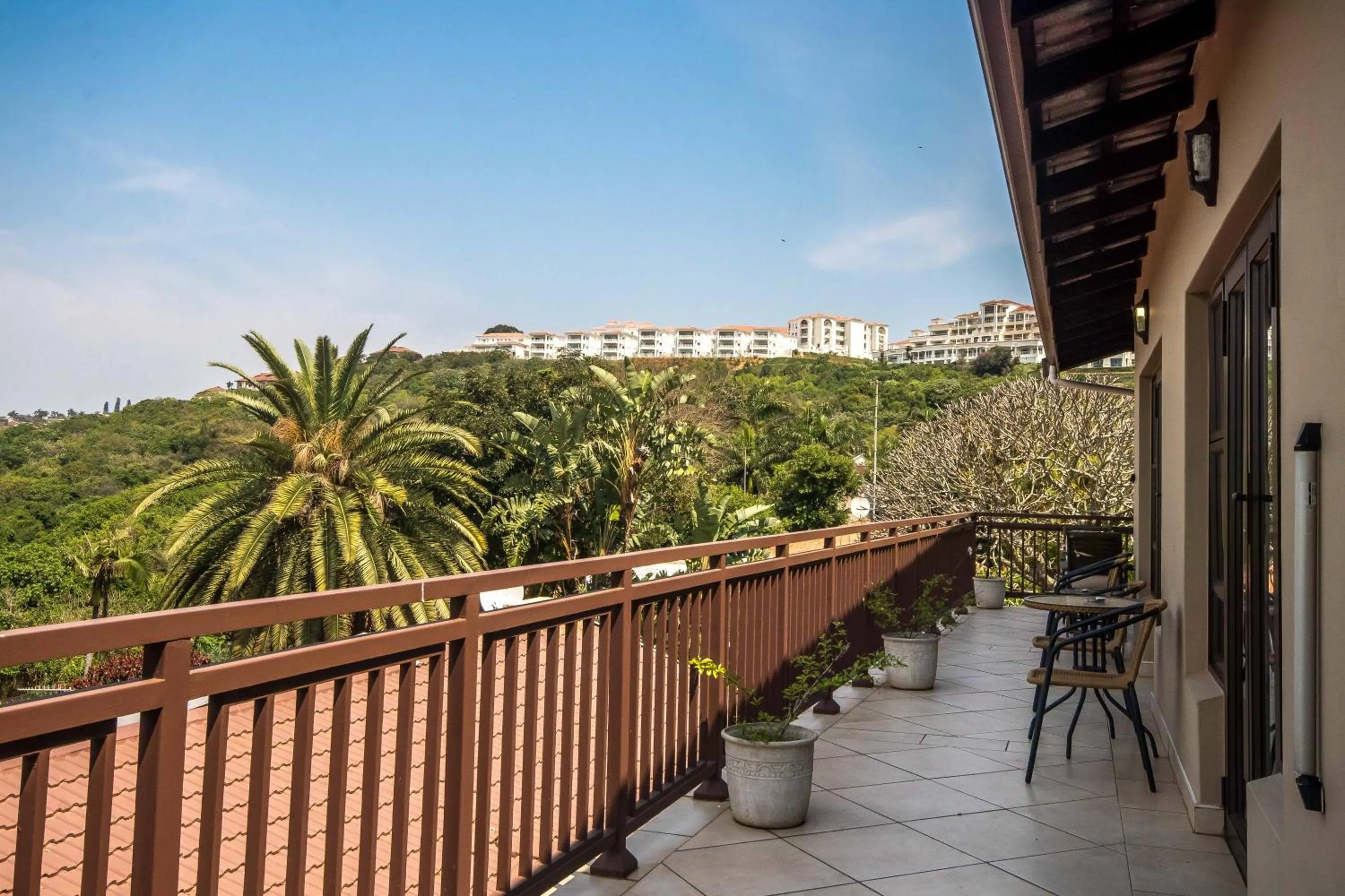 Balcony/Terrace in La Lucia BnB