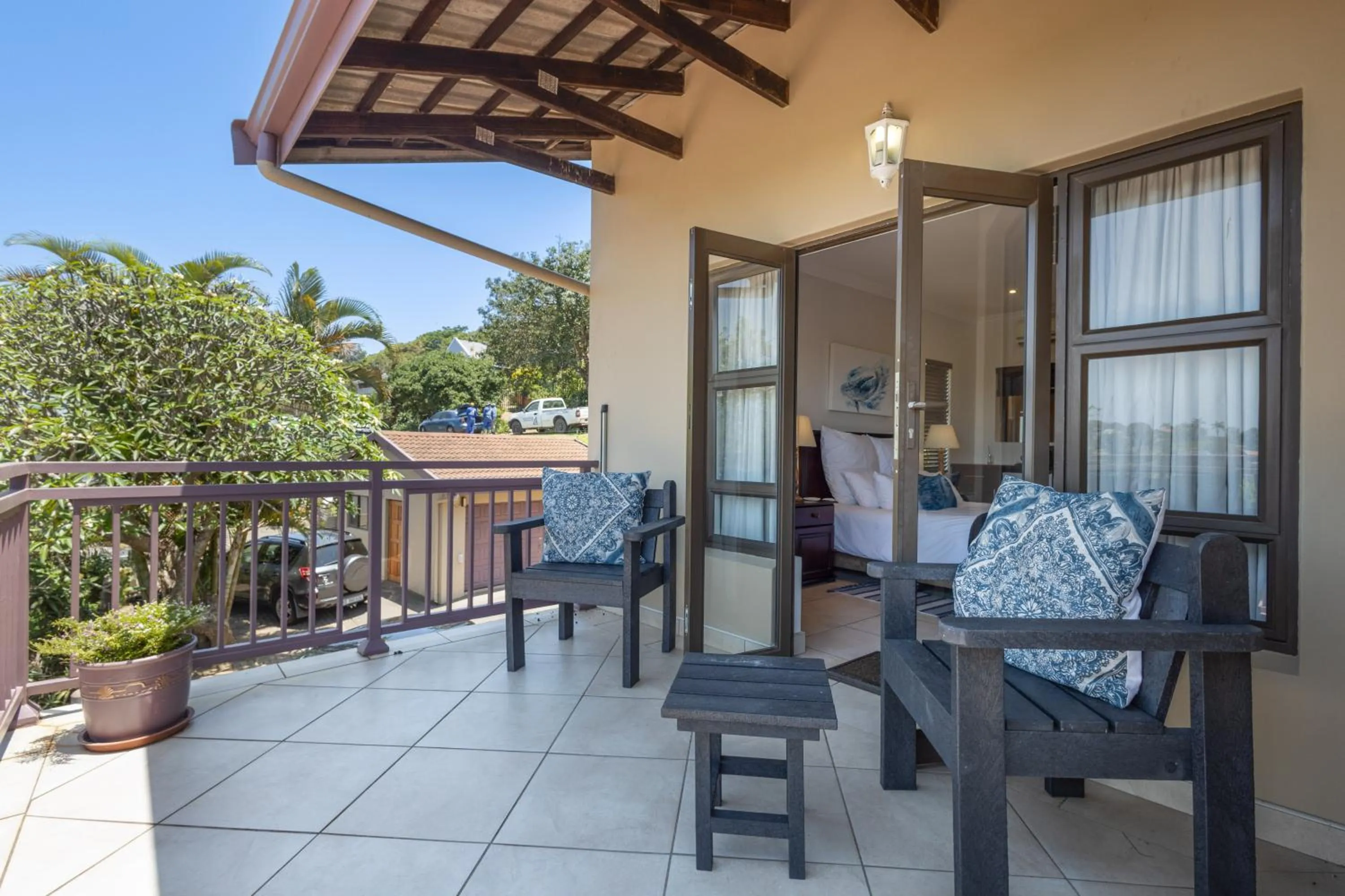 Balcony/Terrace in La Lucia BnB