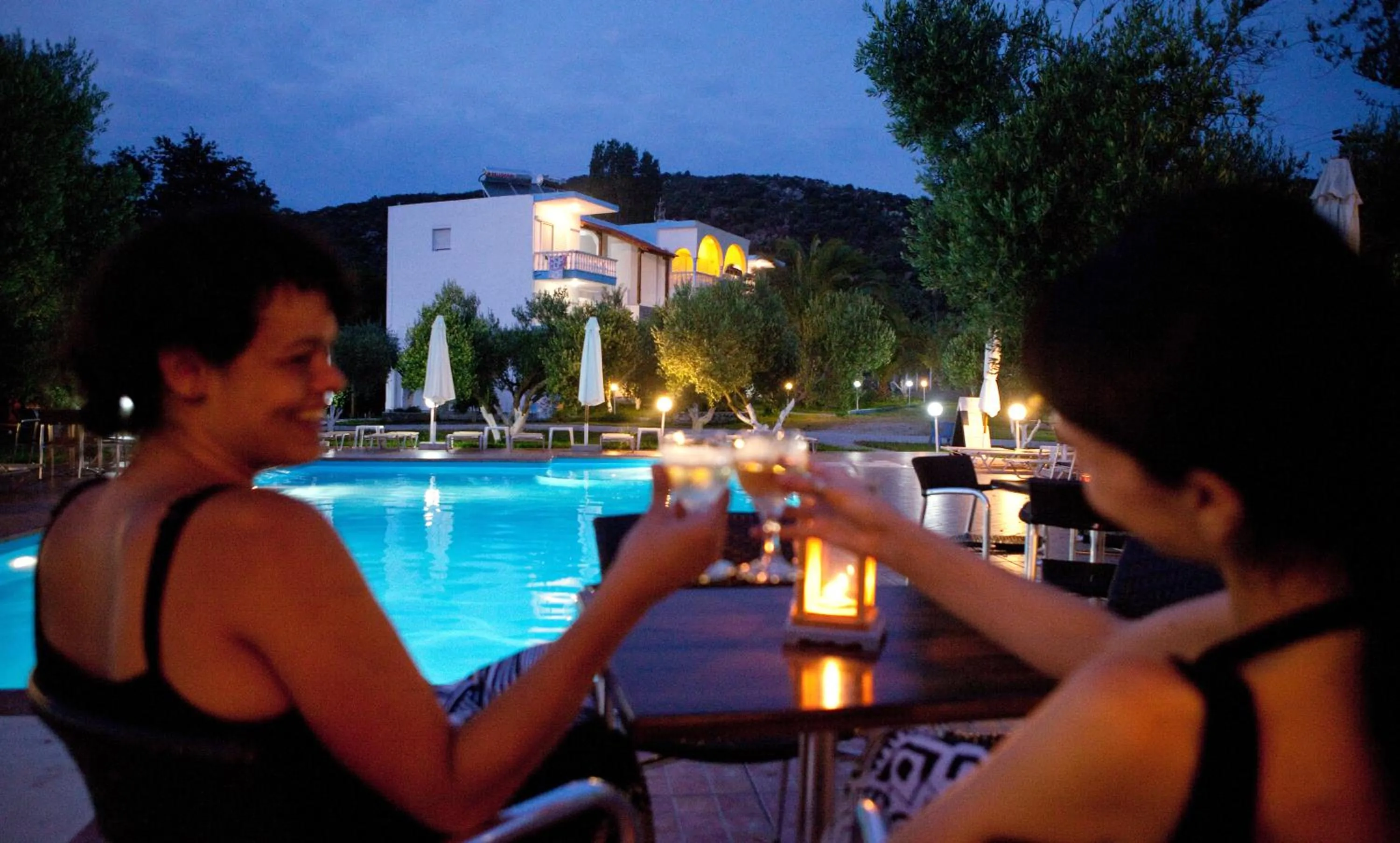 Swimming pool in Haus Risos Next Generation