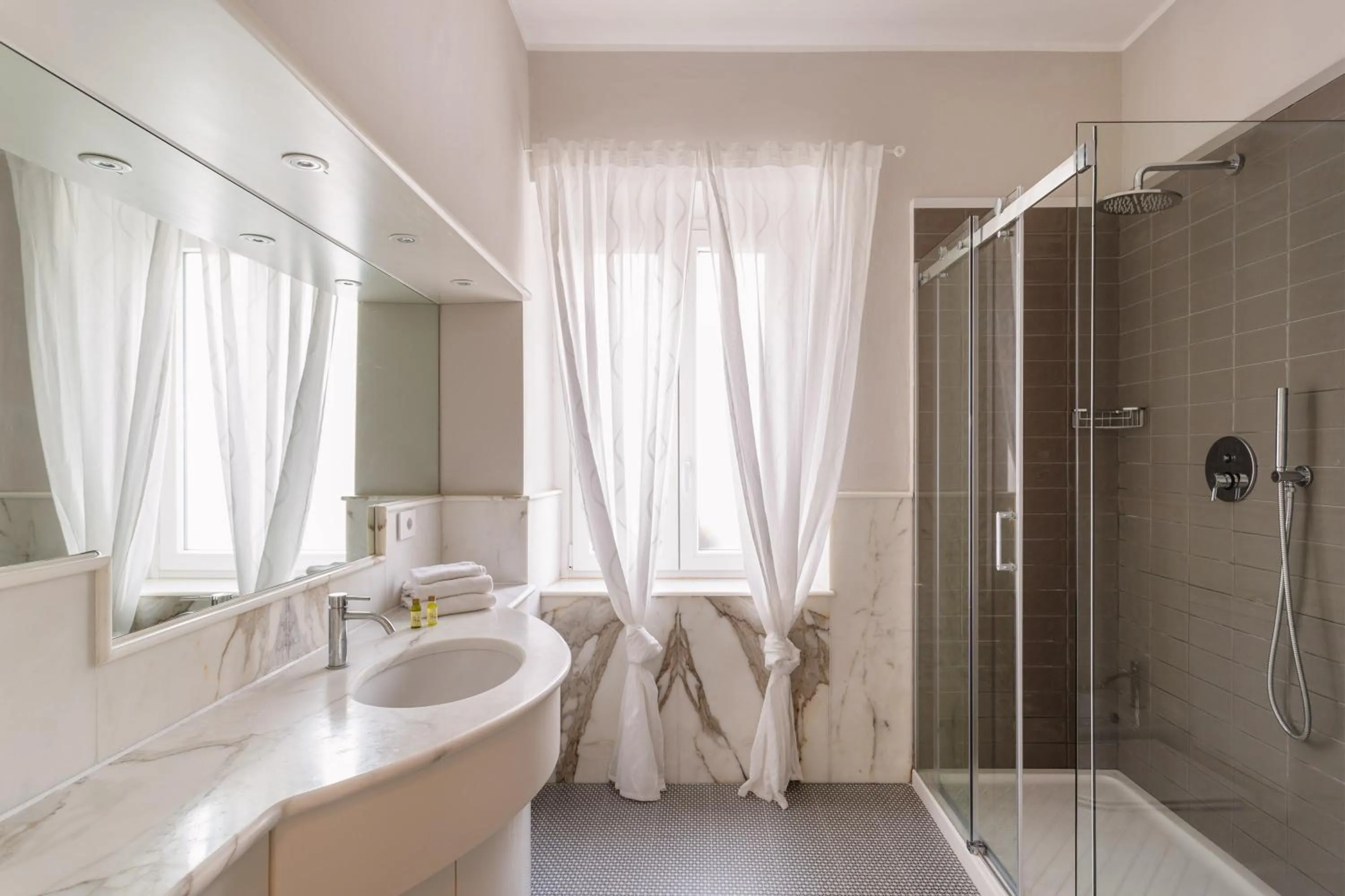 Bathroom in Villa Borgovecchio B&B