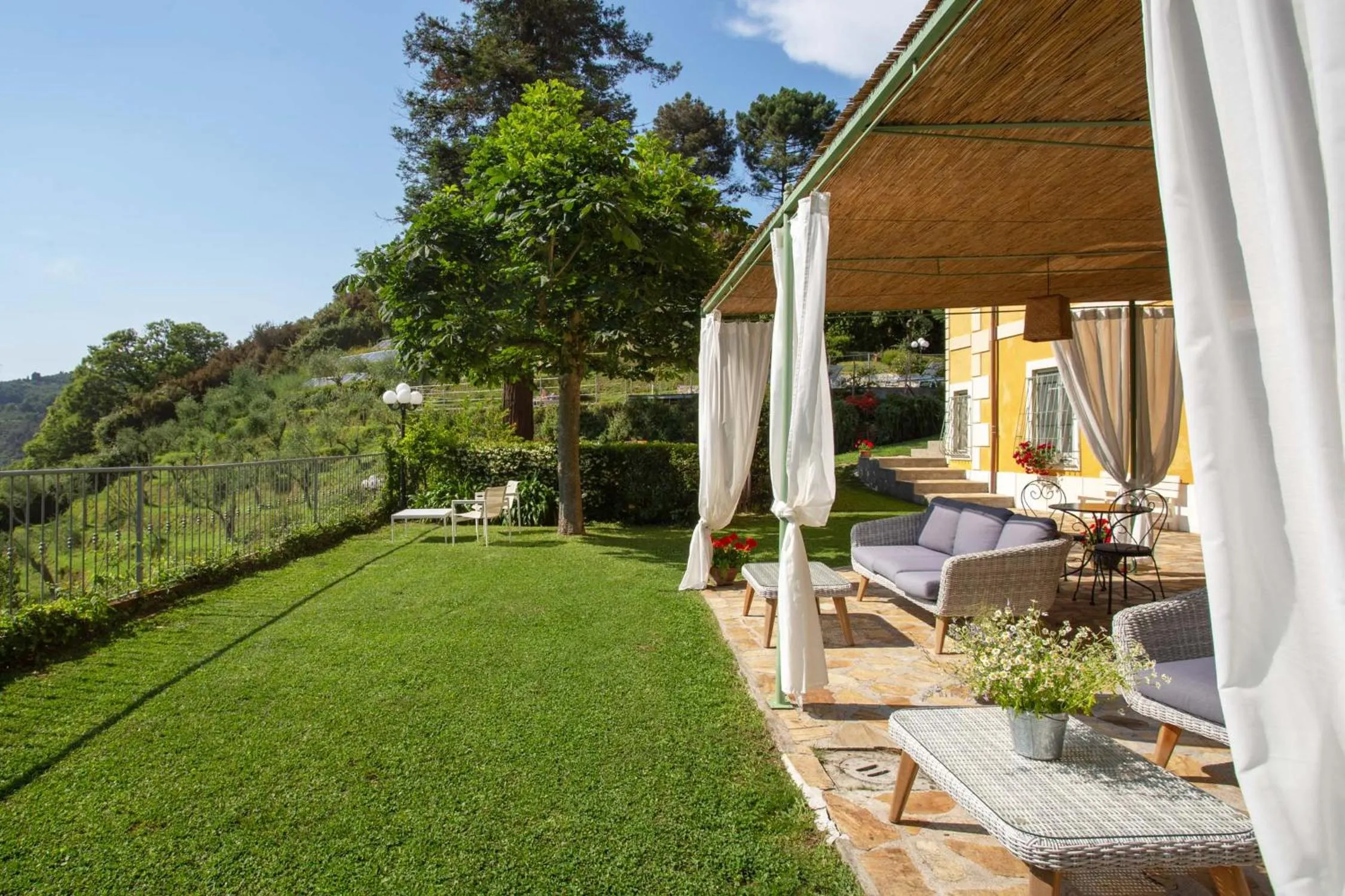 Property building in Villa Borgovecchio B&B