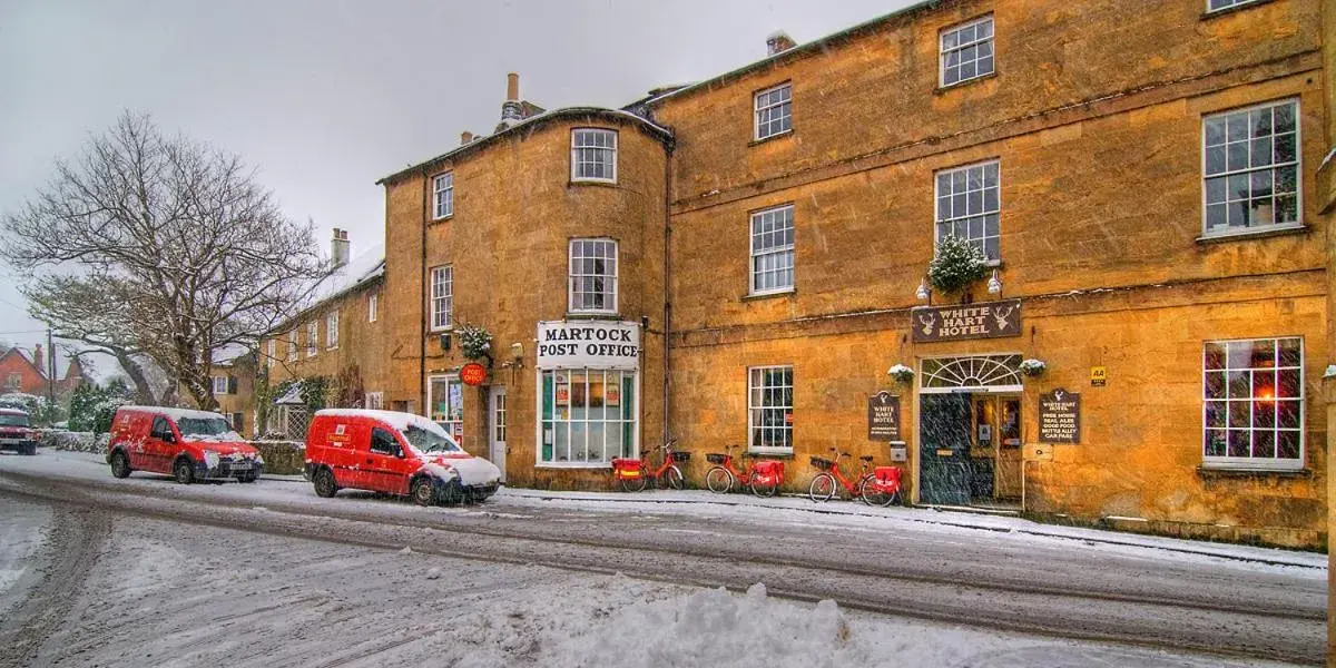 Winter in The White Hart Hotel