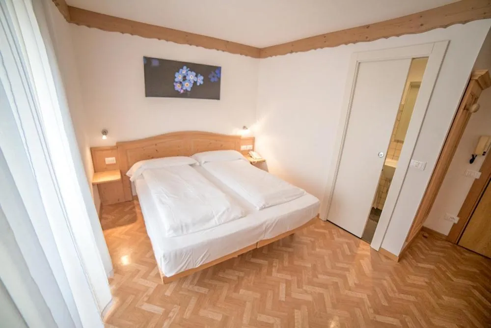 Bed in Hotel Due Spade