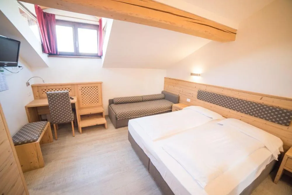 Bed in Hotel Due Spade