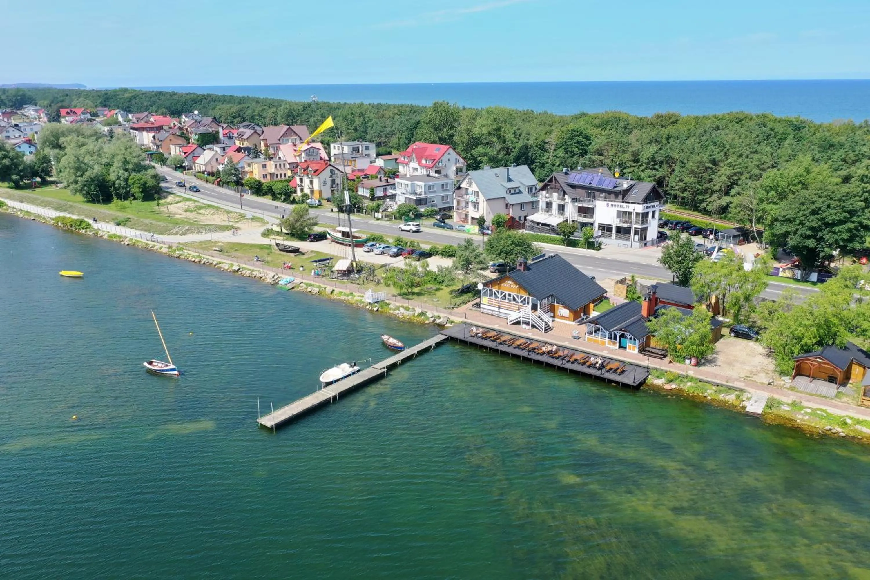 Bird's eye view in Hotel 77 Restauracja Spa