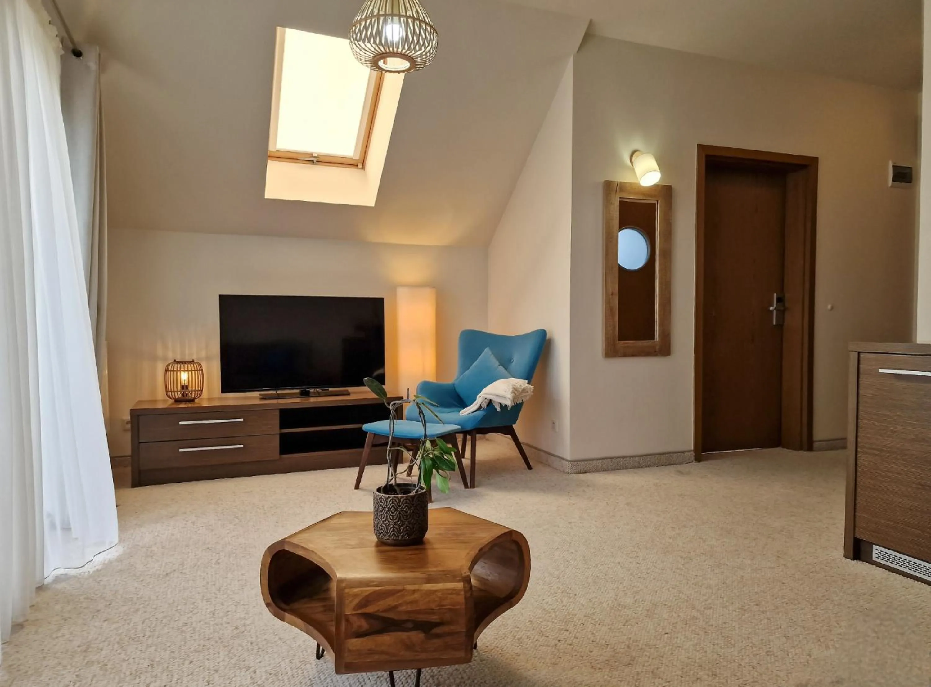 Living room in Hotel 77 Restauracja Spa