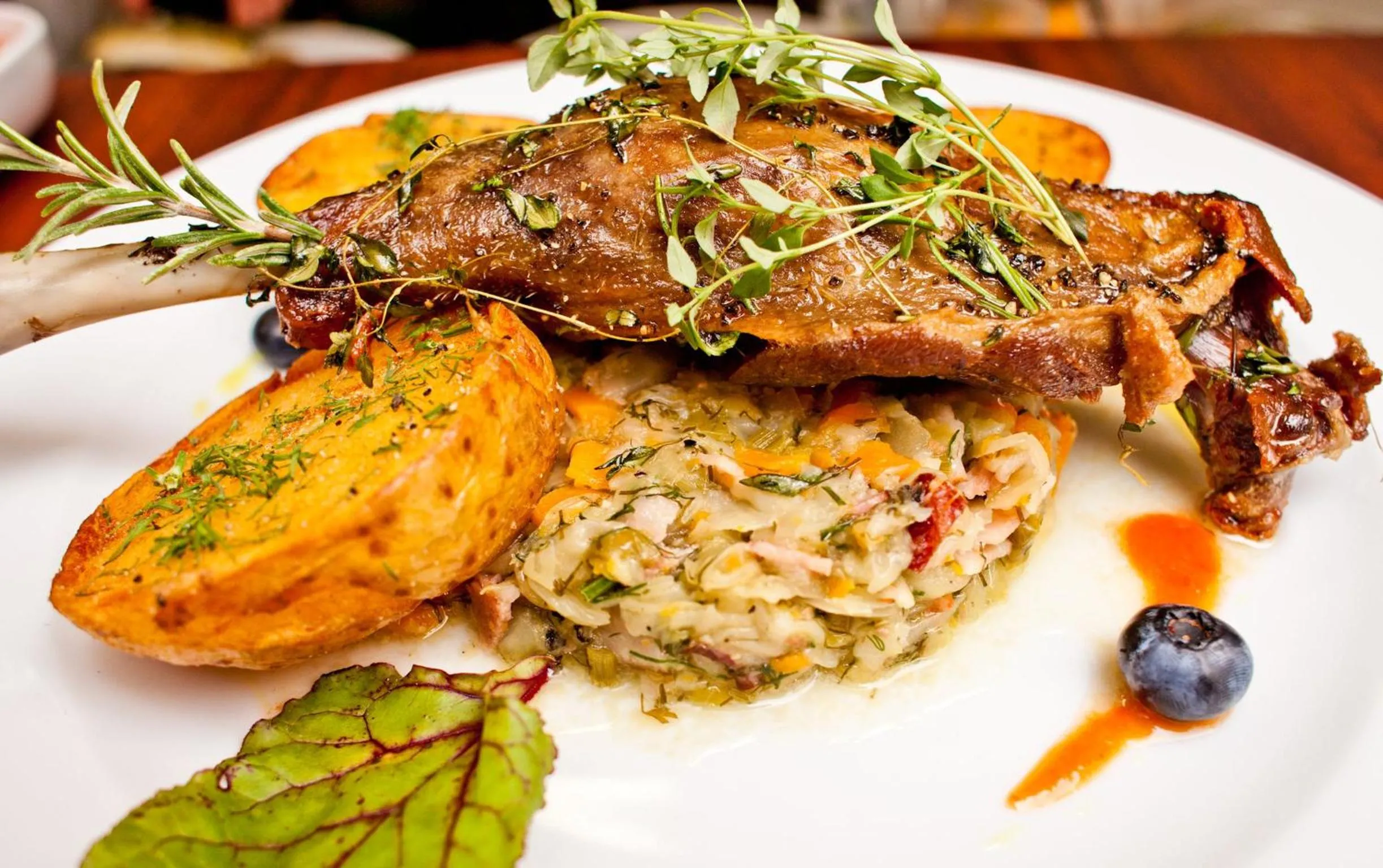 Food close-up in Hotel 77 Restauracja Spa