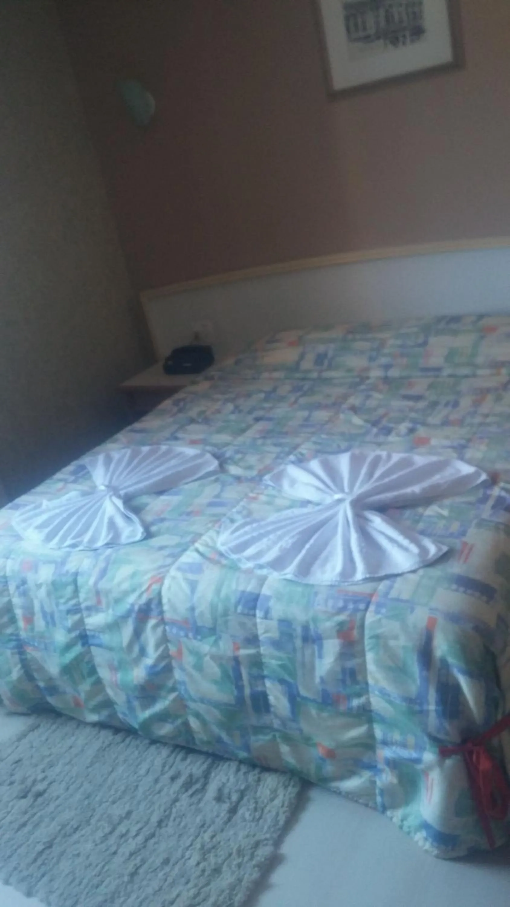 Bed in Pousada Gardenia Guest House