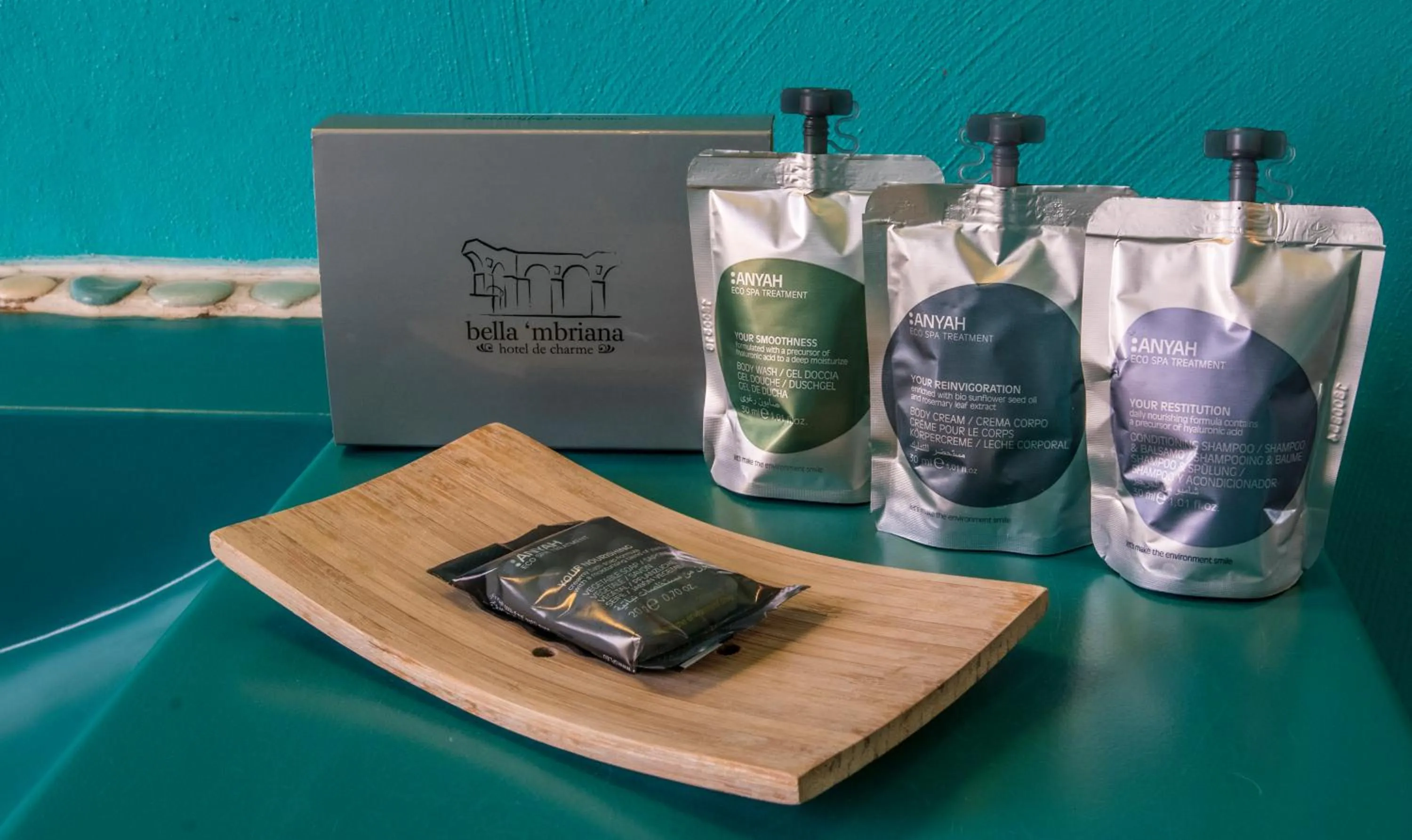 Bathroom in Hotel Bella 'Mbriana