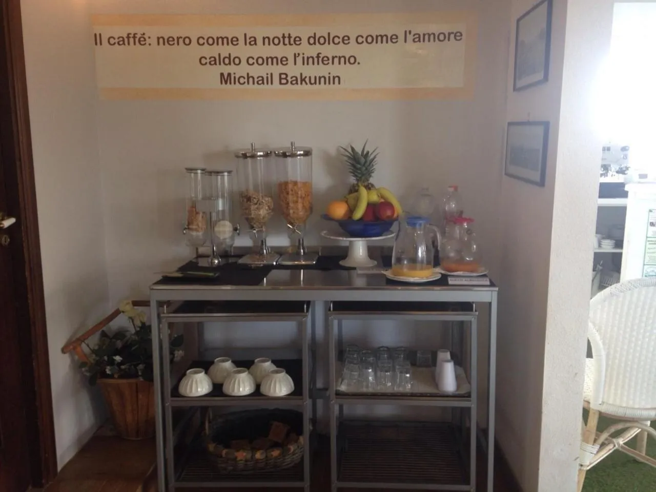 Food in Hotel Bella 'Mbriana