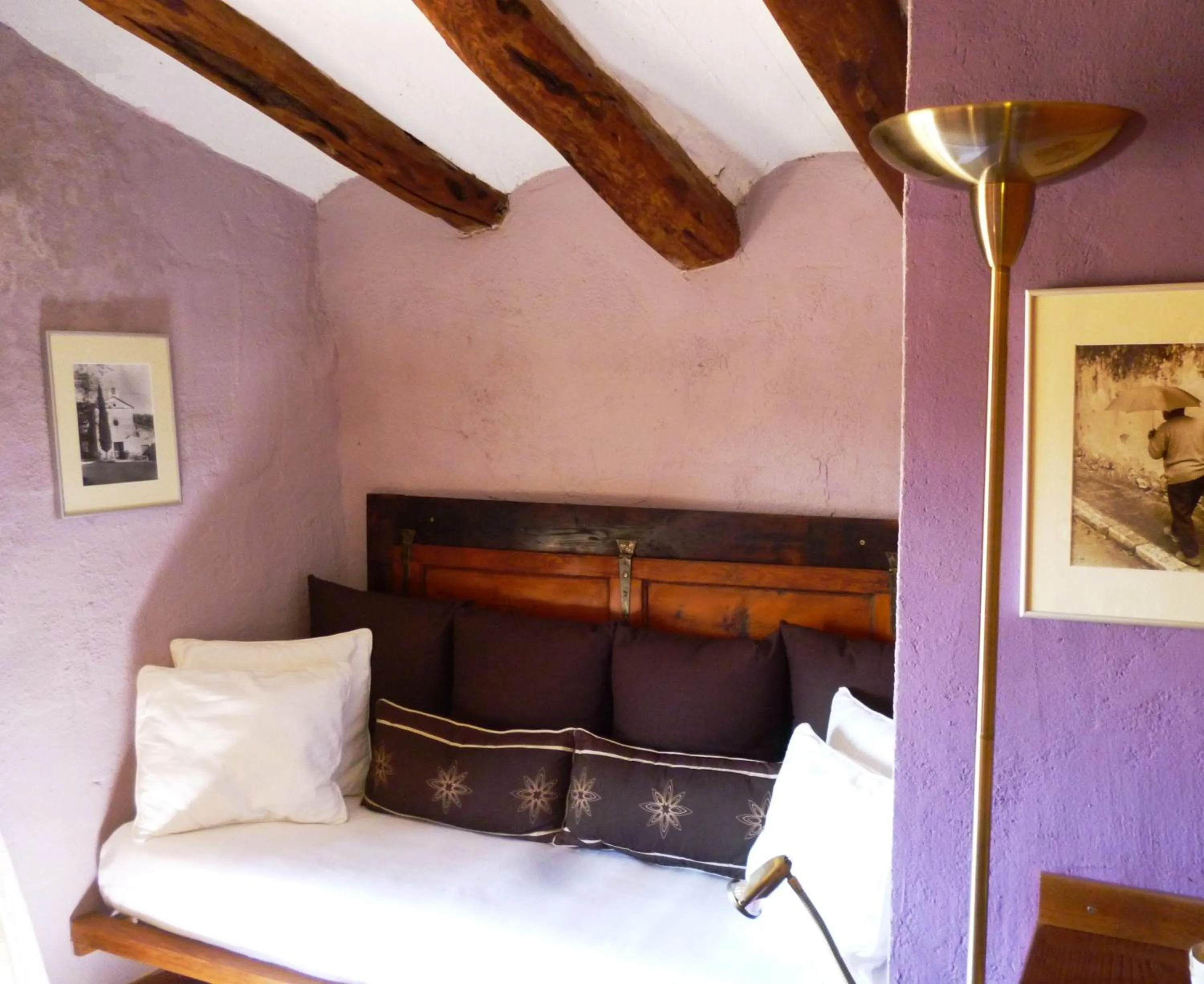 Bed in Les Vinyes Alojamiento Rural Boutique & SPA