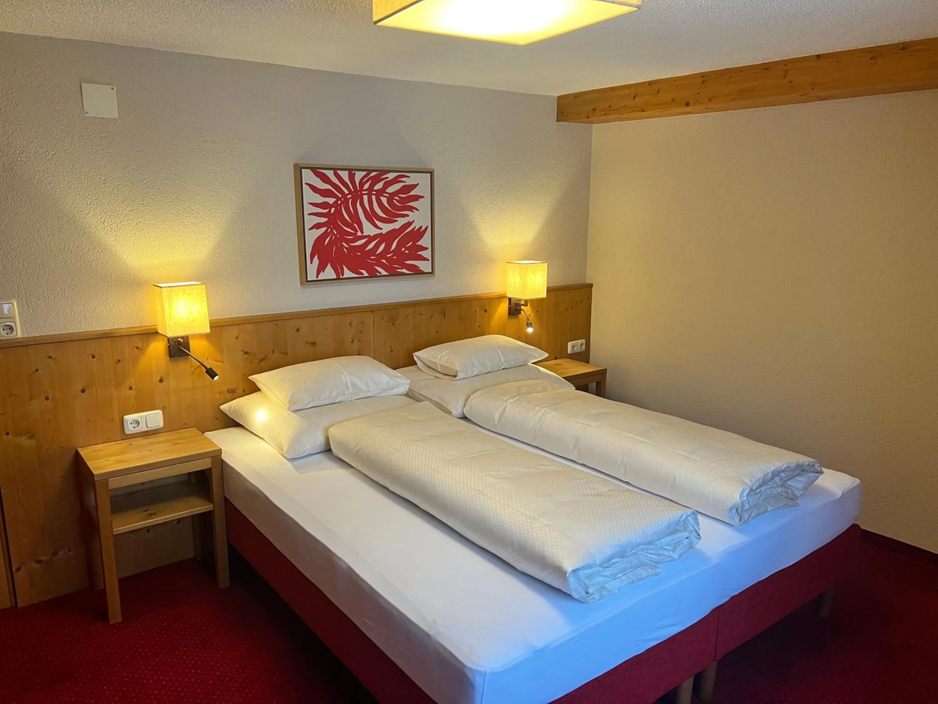 Bed in Appartements Birkenhof