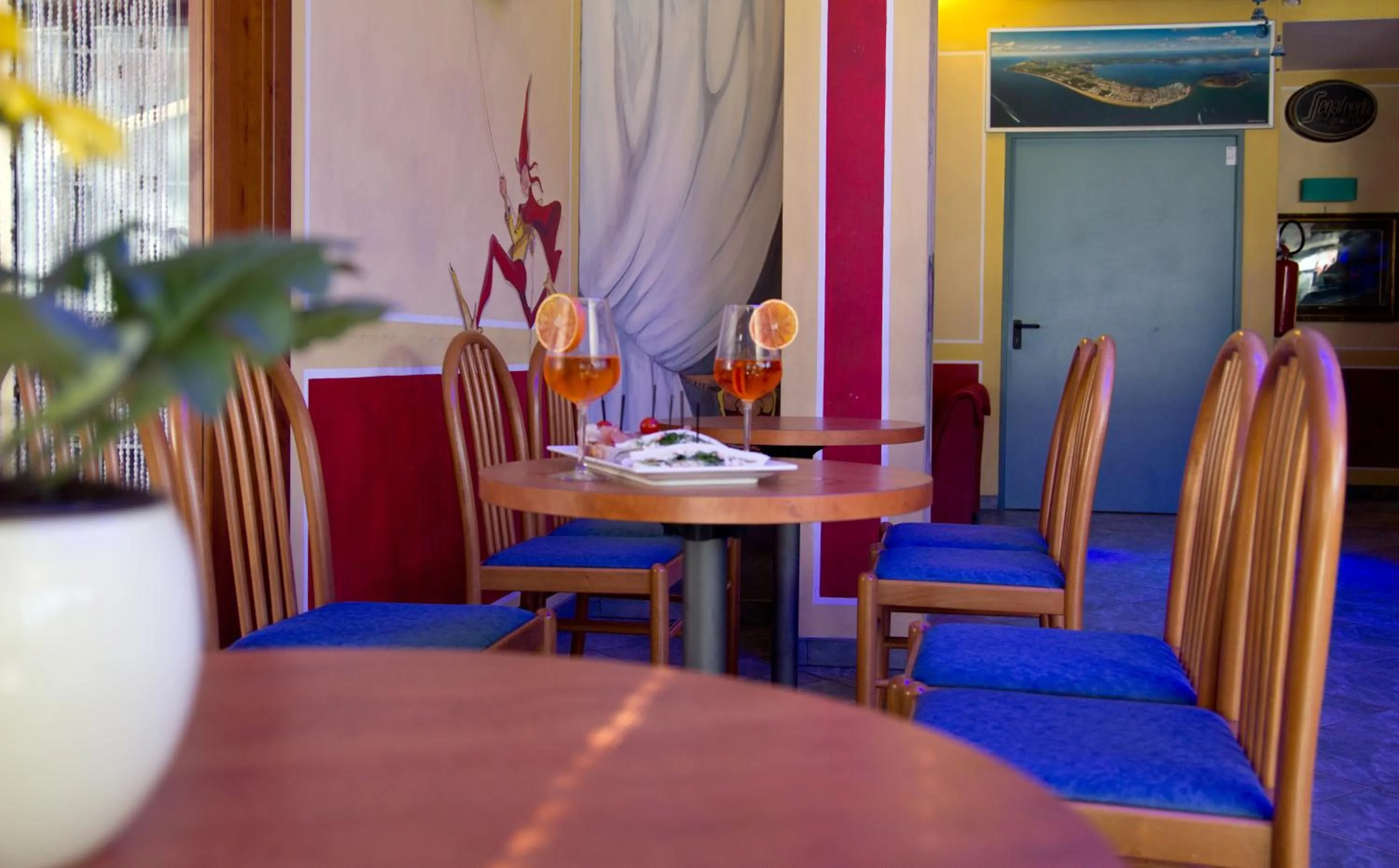 Dining area in Hotel La Fenice