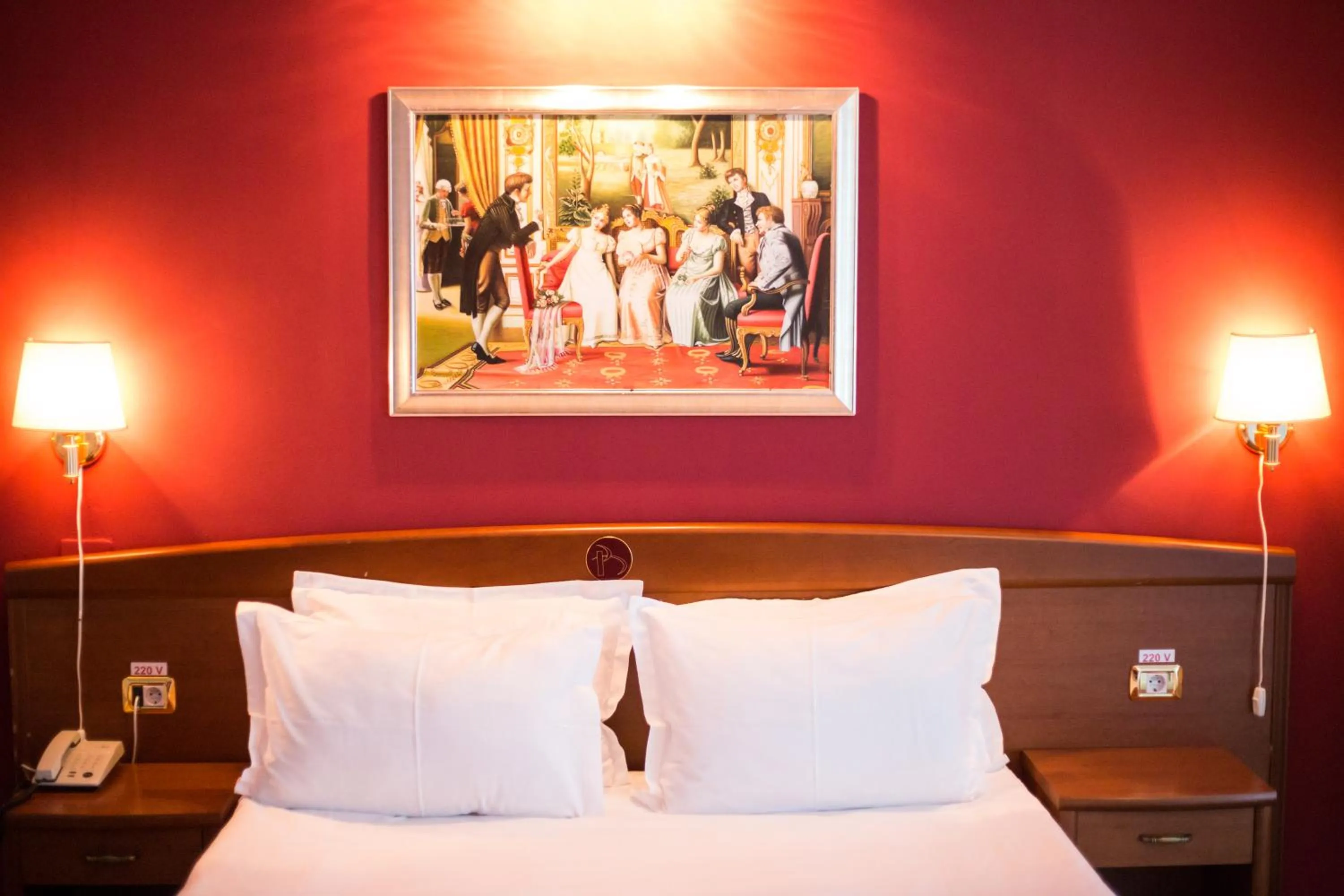 Decorative detail, Bed in Bavaria Blu Hotel and Conference Centre