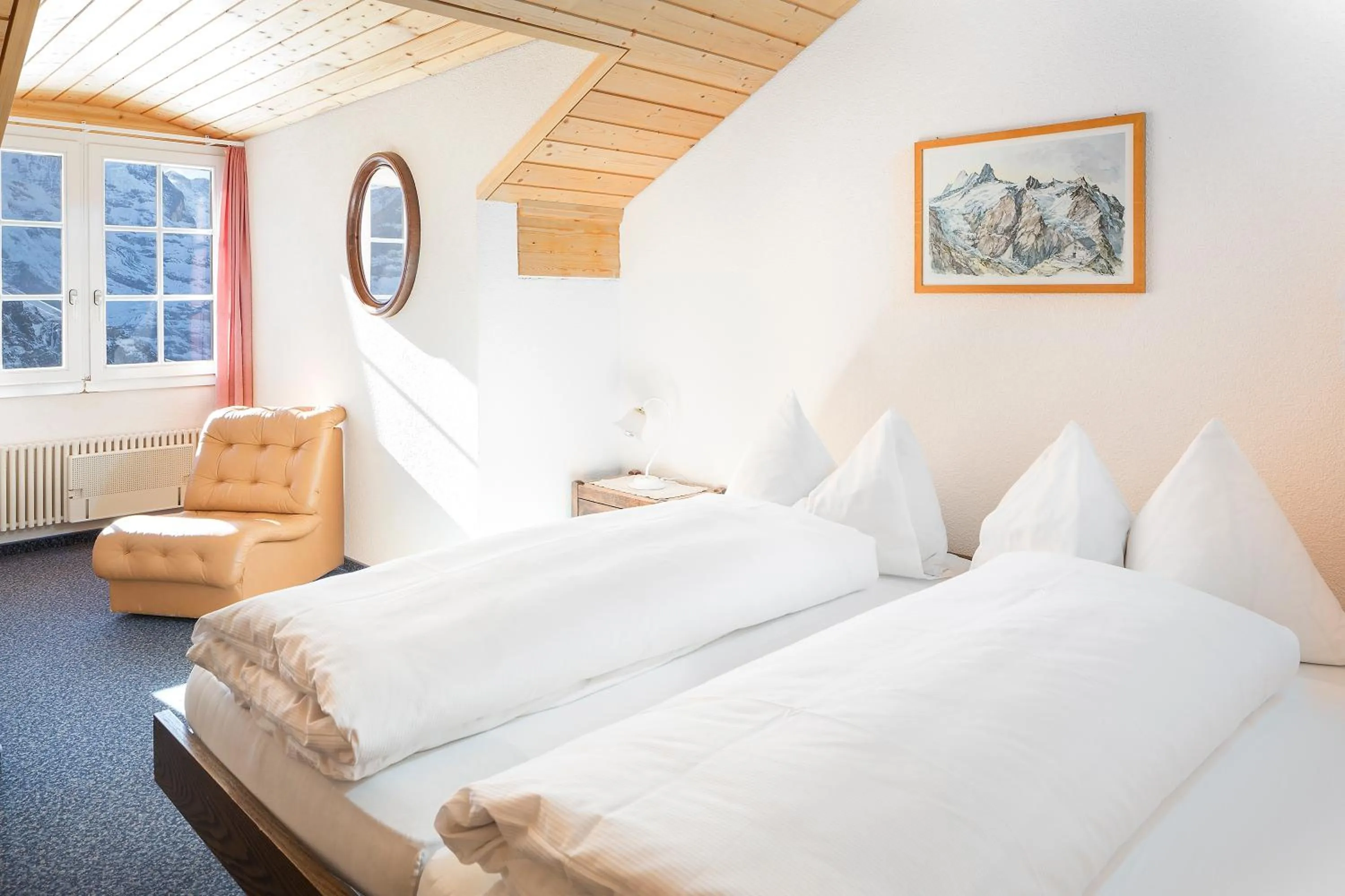 Photo of the whole room in Berghaus Männlichen