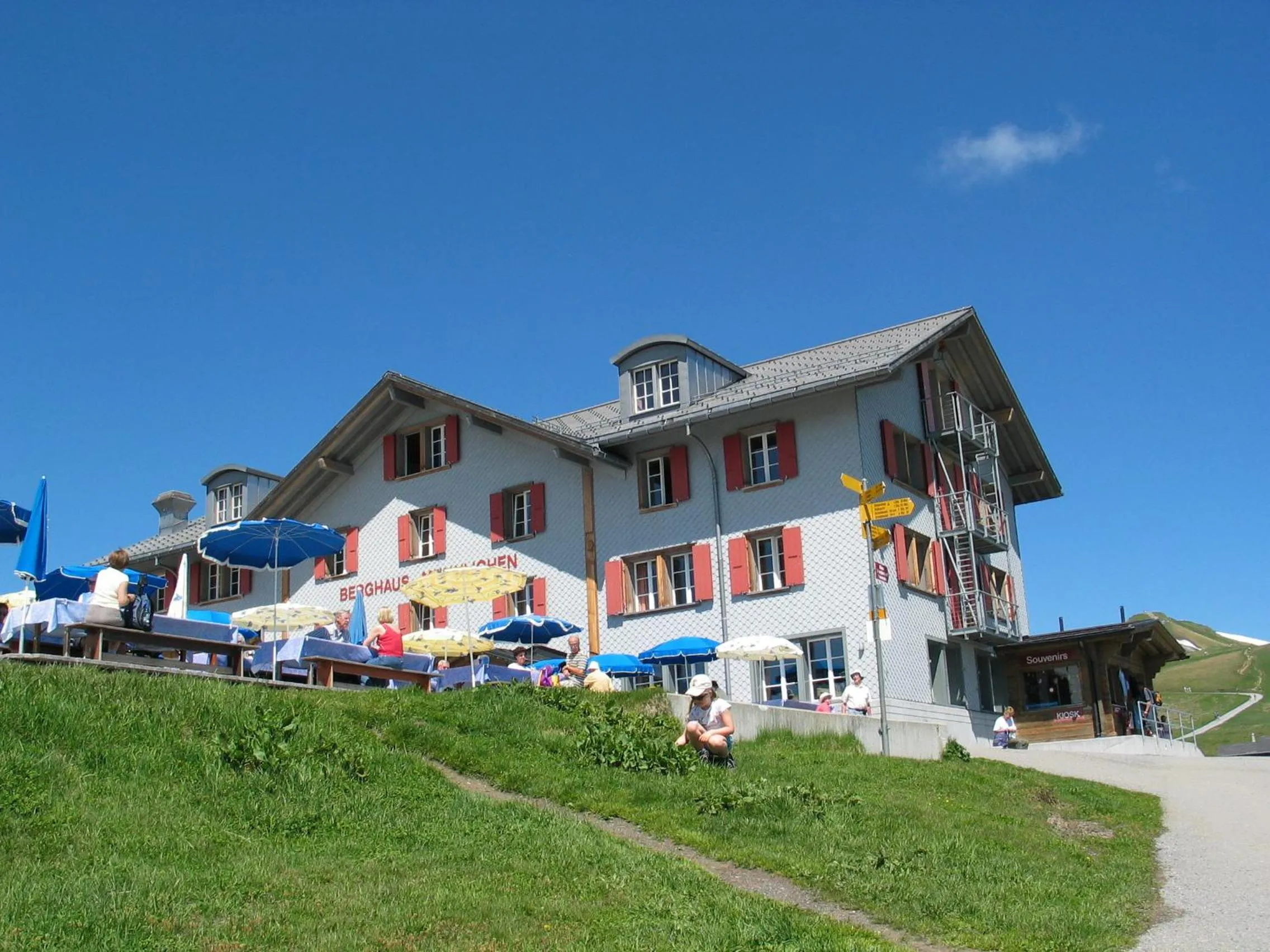 Facade/entrance in Berghaus Männlichen