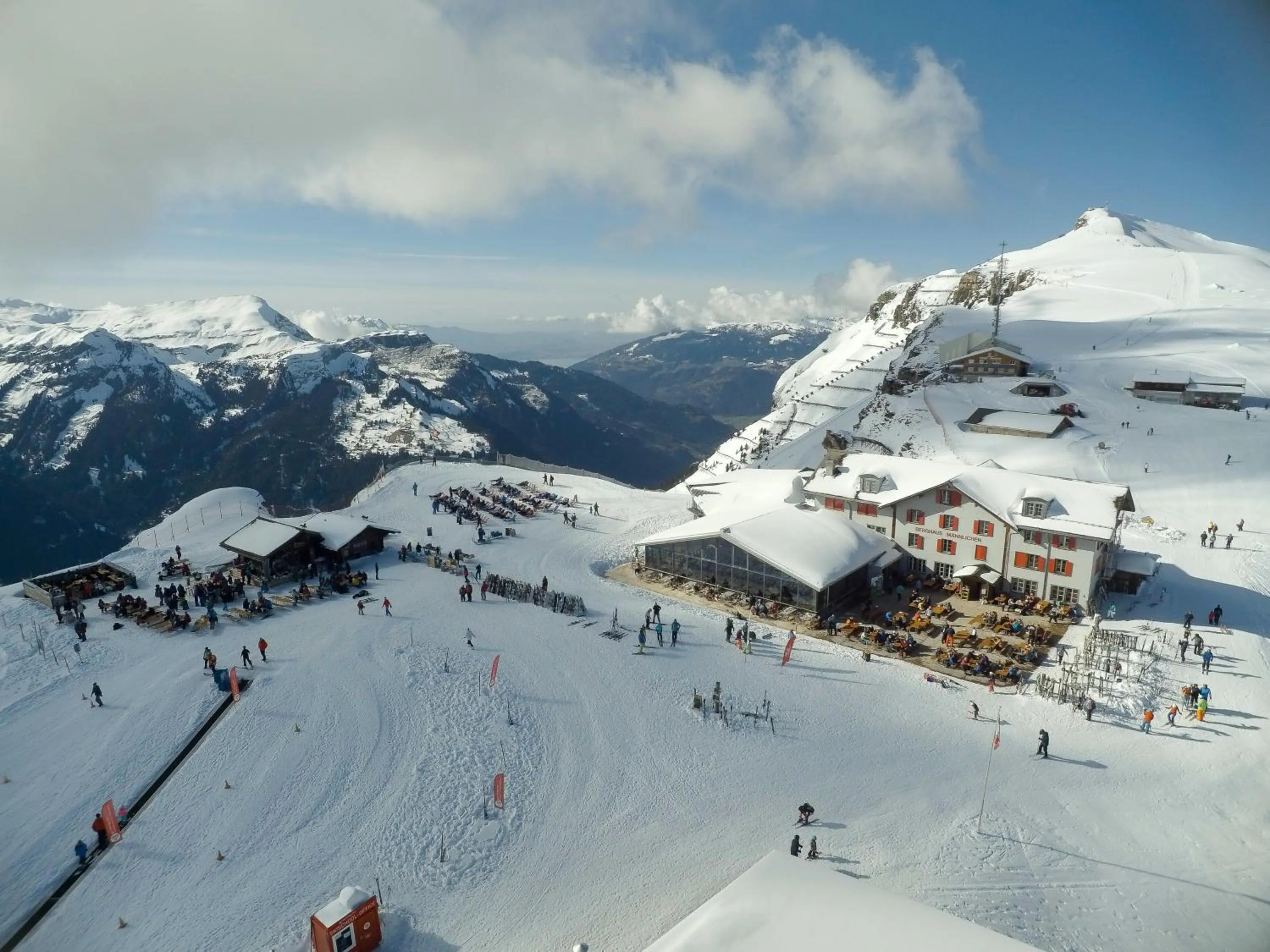 Property building in Berghaus Männlichen