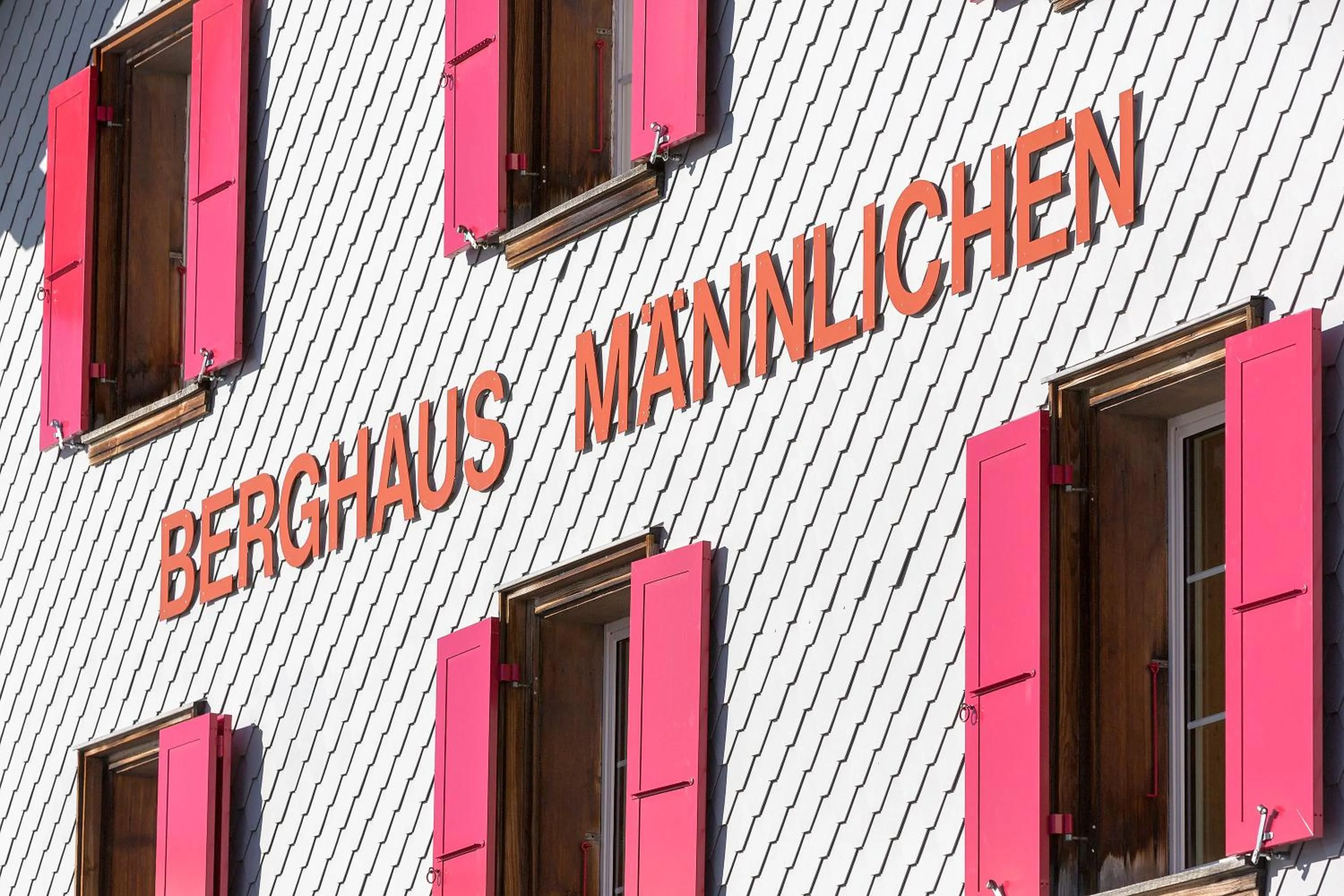Facade/entrance in Berghaus Männlichen